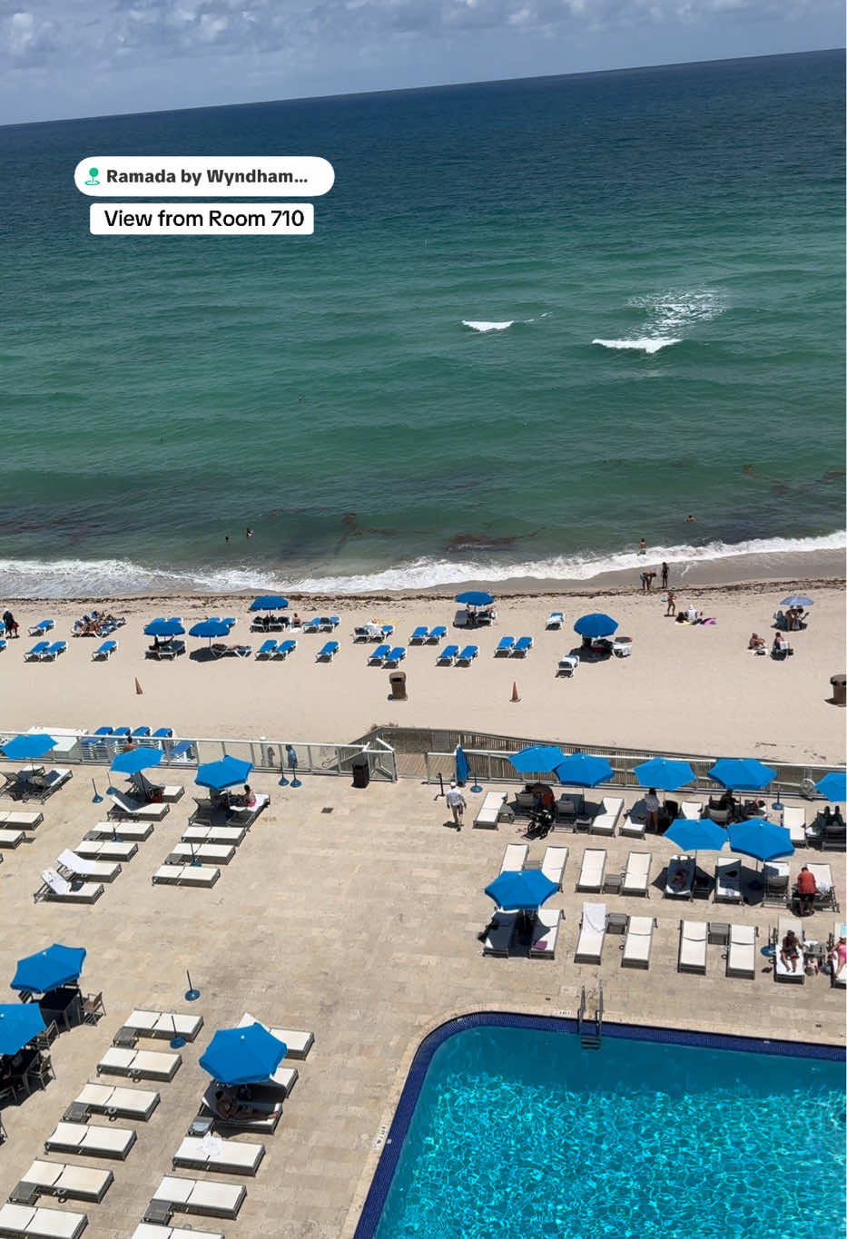 View from corner room 710 - 

Ramada by Wyndham Marco Polo Beach Resort - Sunny Isle, FL 

#ramadabywyndhammarcopolobeach #ramadabywyndhamflorida #ramadabywyndhambeachhotel #ramadabywyndhammarcopoloroom710
#floridavacation #sunnyislesbeach #sunnyislesbeachflorida #beachview #oceanviewflorida #oceanview #floridavacay2025 #miamif12025 #room710marcopolobeachresort 