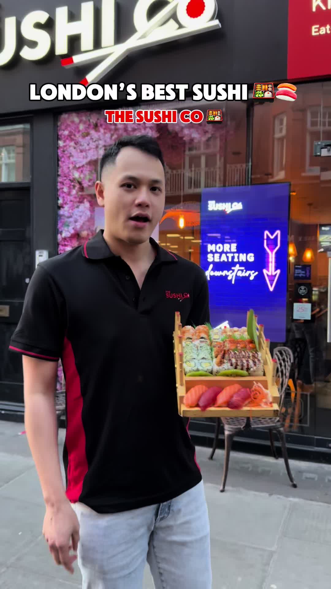 #sushi #london #restaurant #placestoeat #sushiplatter #sushico #thingstodoinlondon #londonfood 

The Sushi Co 📍