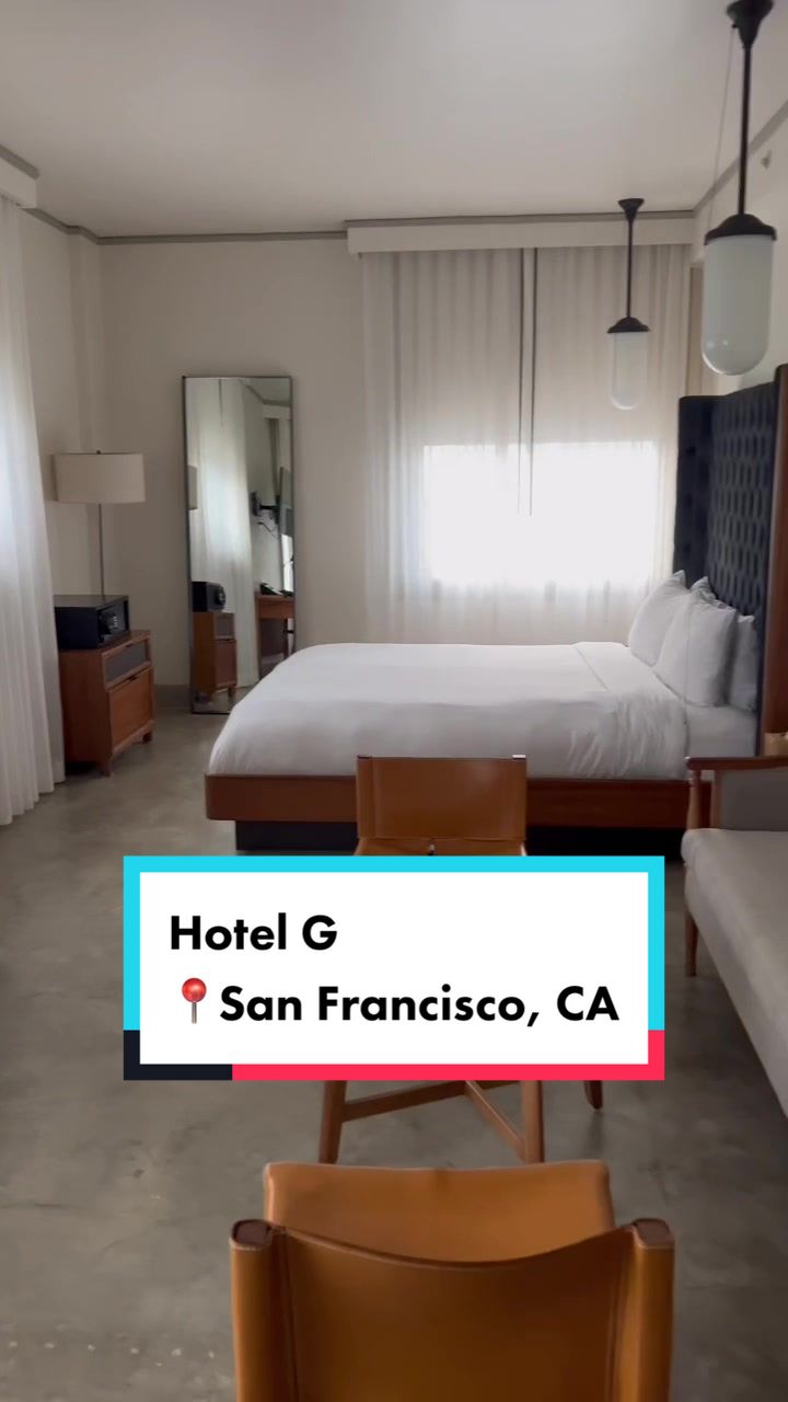 Had the bestest #sanfrancisco staycation! #HotelG is located right in union square and every single person I interacted with was SO KIND! #VisitCA #VisitSanFrancisco 