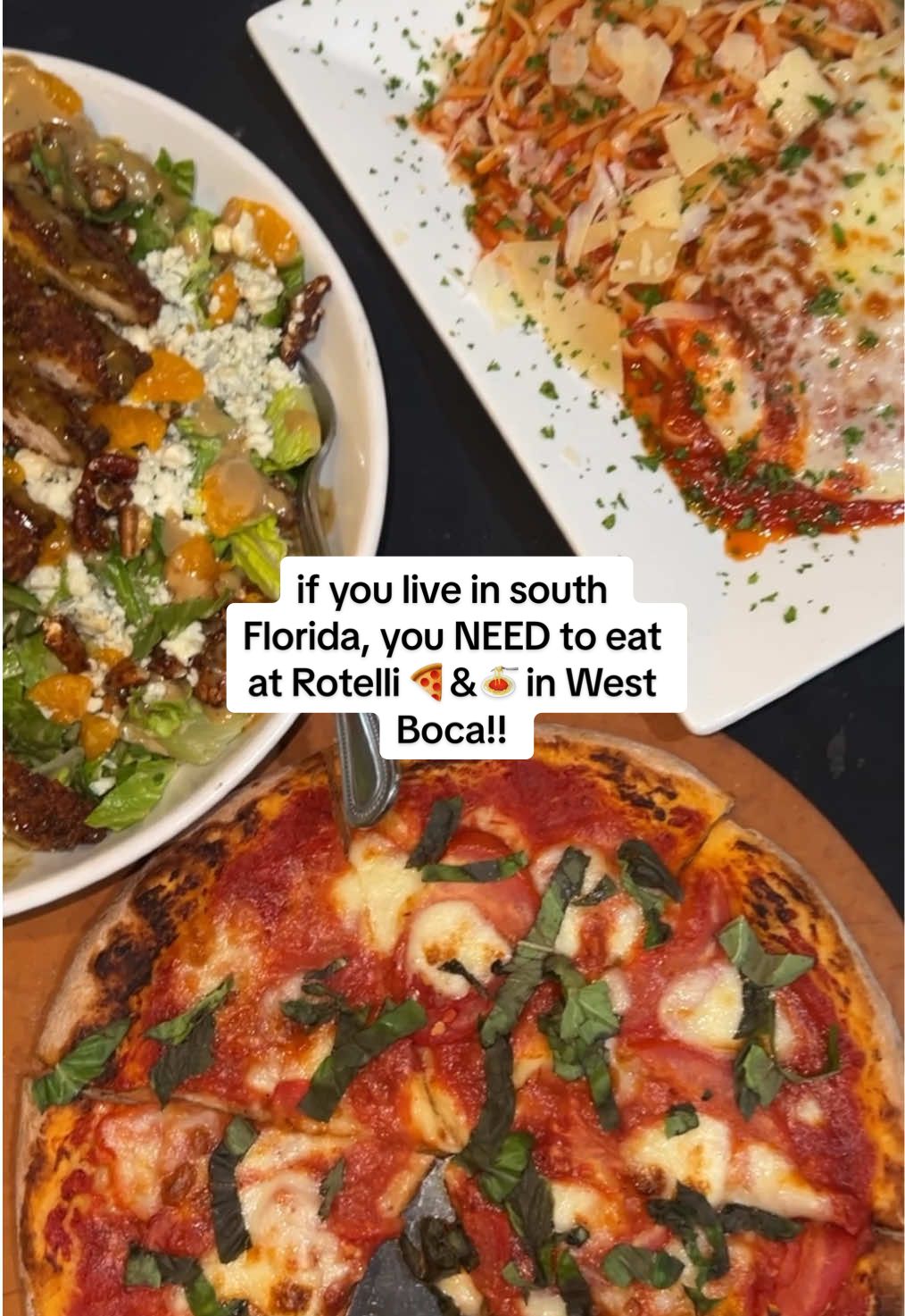 🥗Rotelli Pizza & Pasta in West Boca!! The best food and best environment. The owner is lovely and puts his heart into the restaurant and food. 

#southfloridafood #southfloridafoodies #rotellipasta #rotellipizzaandpasta #southfloridaeats #bocaratonflorida #bocaratonfood #bocaratonspots #smallbusiness #locallyownedandoperated 
