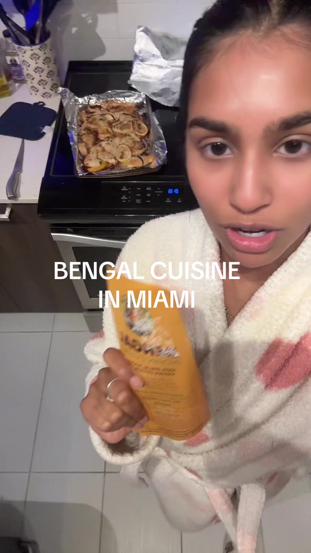 I just got out of the shower so excuse me looking like an egg but please try this place #miami #food #indianfood #bengali #resturantreview 