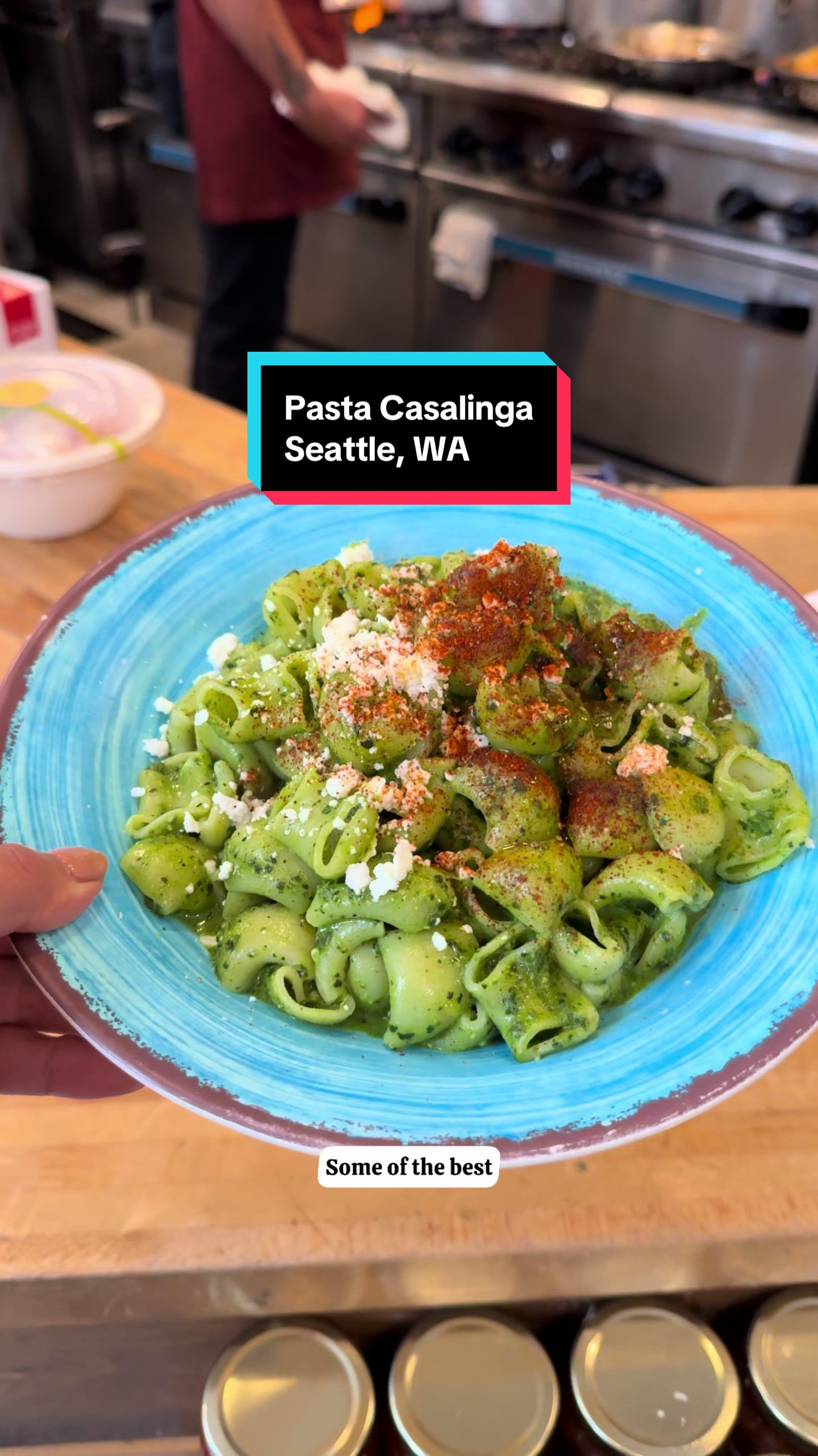 Some of the best and freshest pasta in Seattle can be found at the market! #seattle #pikeplacemarket #pastacasalinga #italianfood #lunch @Pike Place Market @Pastacasalinga 