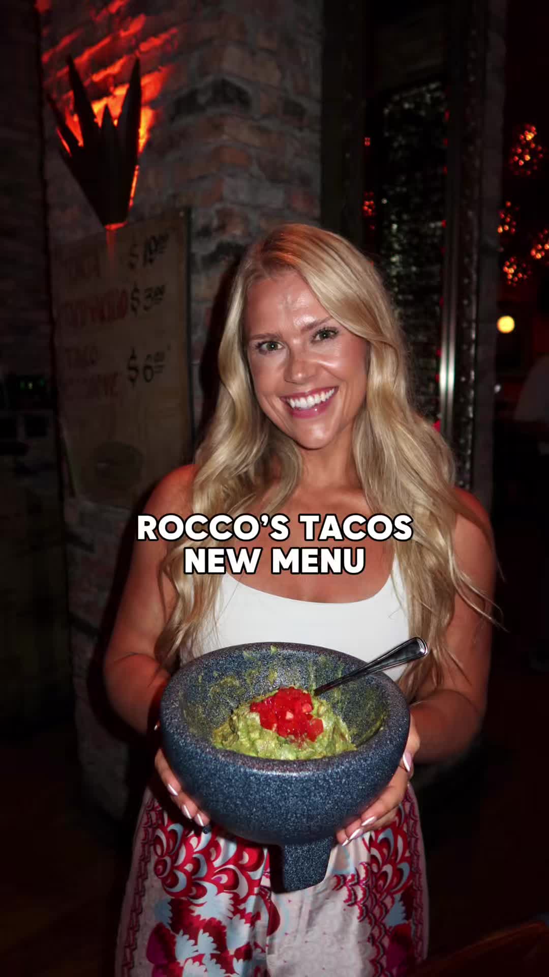 @Rocco’s Tacos and Tequila Bar launched new menus items and I stopped by to give them a try! && whip up some guac with Rocco!

Now on their menu, you’ll find things like guacamole with steak or pork belly, brisket nachos and a smash burger taco! The new smash burger taco takes the cake for me, I’ll be back ASAP! 

#roccostacos #fortlauderdale #lasolas 