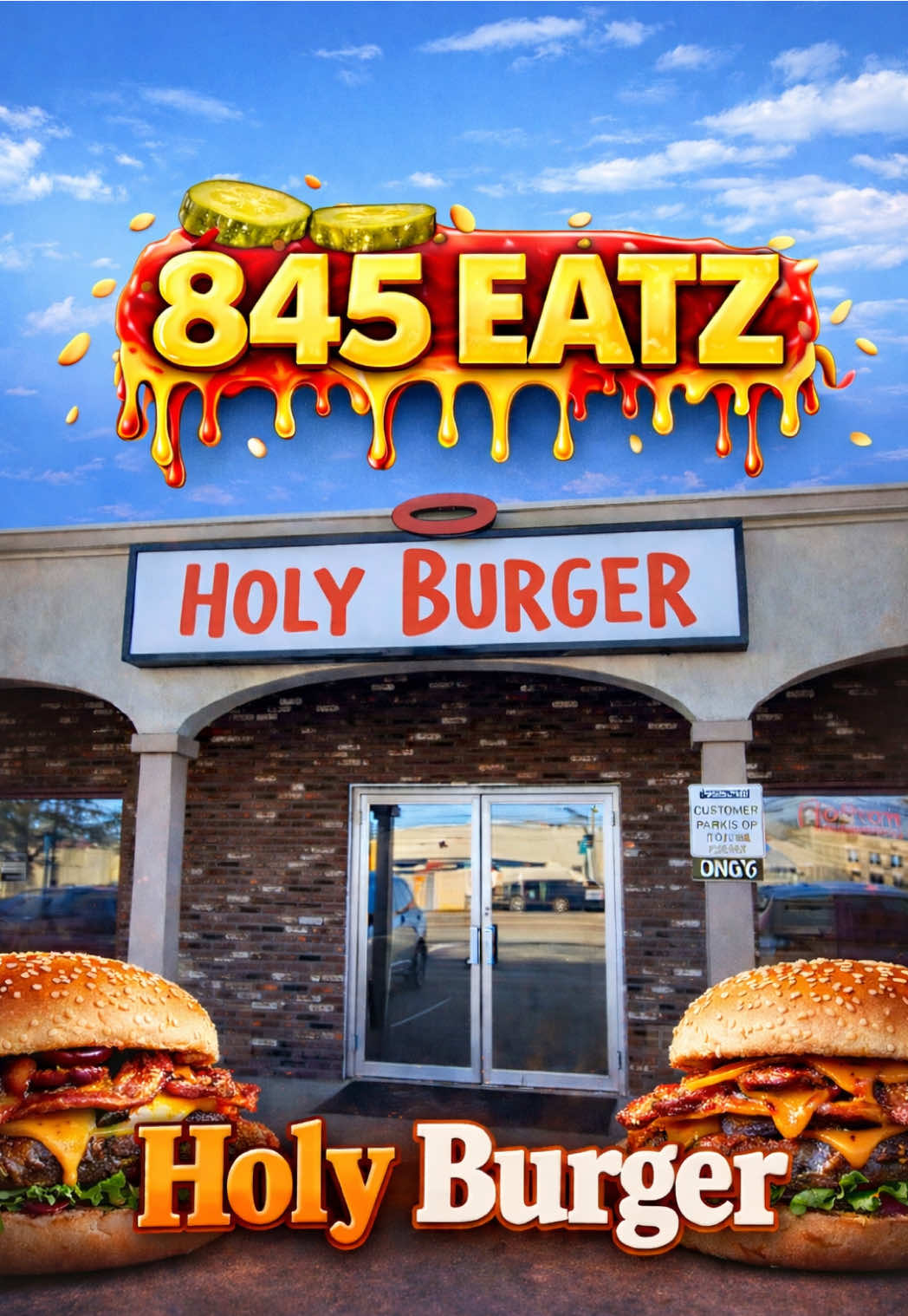 Holy burger was MID… #food #review #burger 