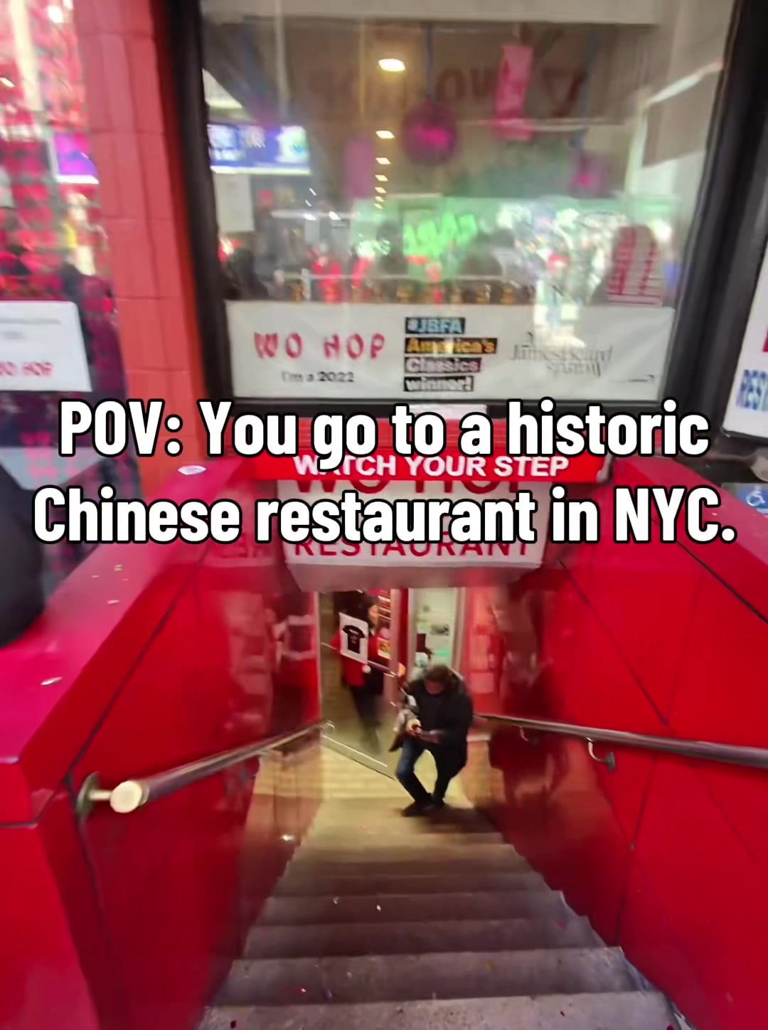 POV: Wo Hop - 17 Mott Street, New York, NY 10013. 👍👍👍 #chinatown #chinesefood #nyc #foodie #fyp 