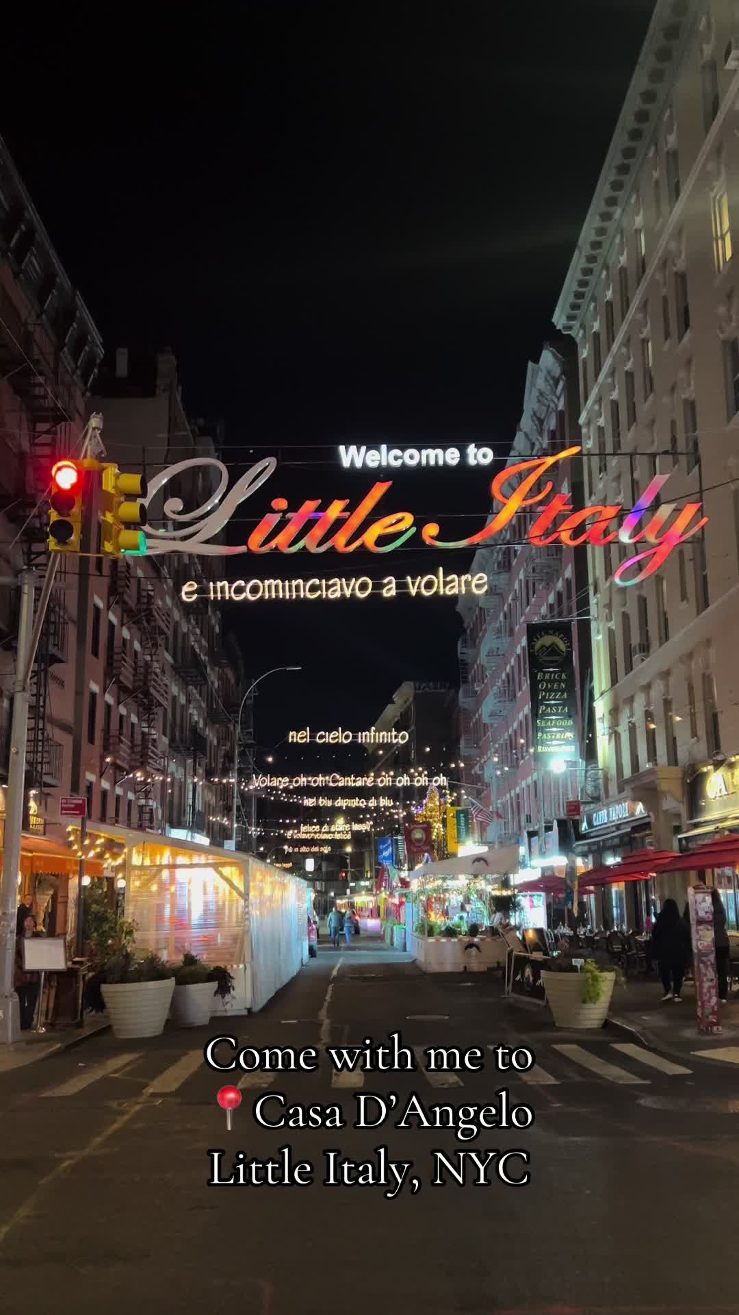 I love Italian food sm and Casa D’Angelo made me feel like I was back in Italy again 🥰🍕🍝🇮🇹 #comewithme #thingstodo #newyork #newyorkcity #ny #nyc #littleitaly #littleitalynyc #pizza #pasta #italianfood #foodtiktok #foodfinds 