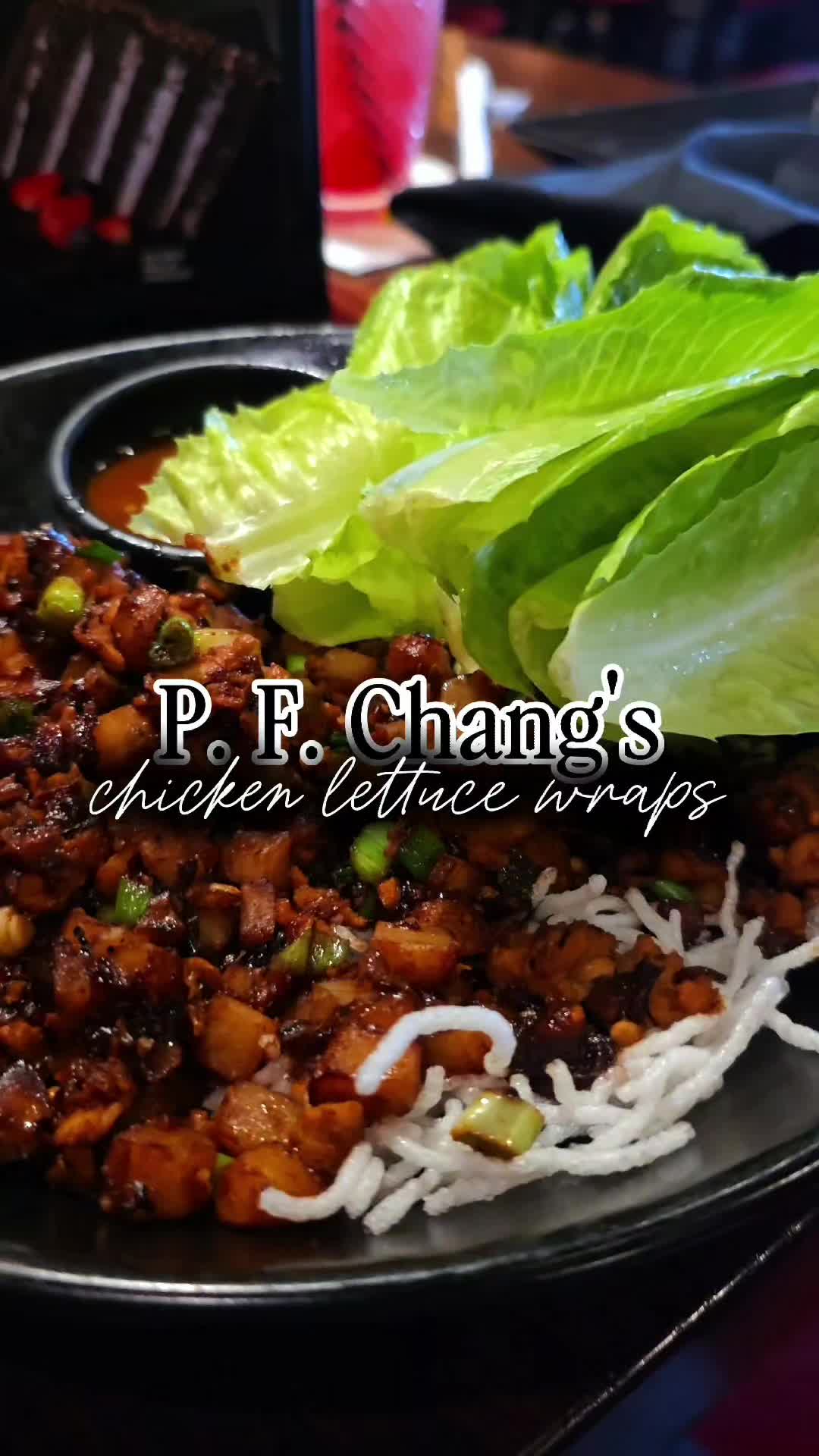 The lettuce wraps will forever have me in a chokehold. They are theeee best! 🥬✨🤌🏾 #fyp #pfchangs #lettucewraps #foodietok @P.F. Chang's