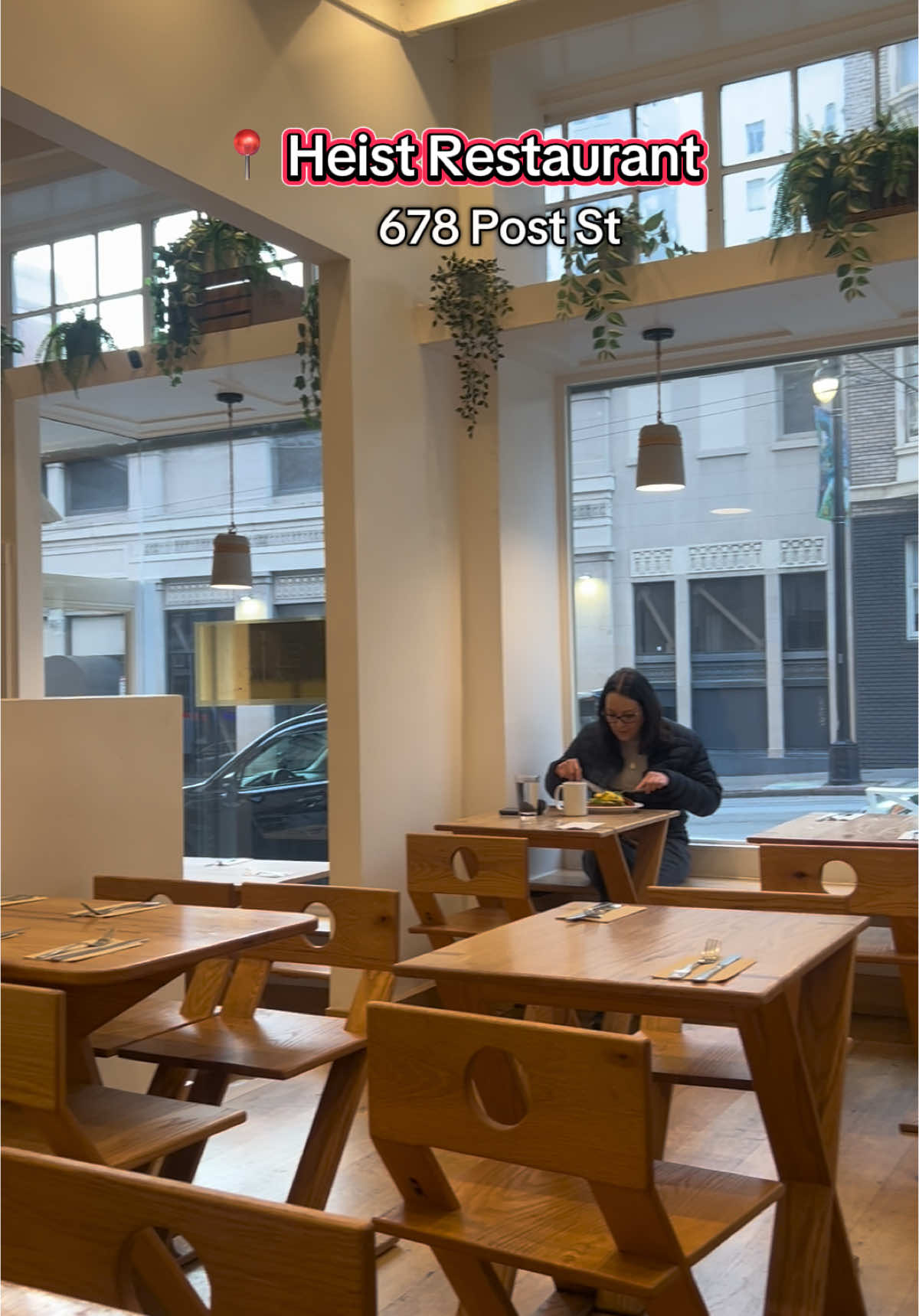 Breakfast date at Heist Restaurant was a solid 4/5! We tried the Heist Platter—a delicious balance of sweet and savory. Definitely coming back to explore more of their menu! ✨🥞🍳☕ #OneWaitLater #FoodieAdventures #SFBrunch #DateSpots #BayAreaEats #FoodieCouple #BrunchLovers #WeekendVibes #SFEats #BayAreaFoodies #creatorsearchinsights