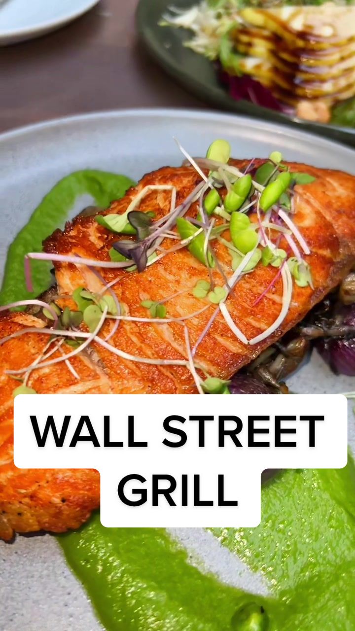 Date night at Wall Street Grill #dinnerinnyc #nycdinner #wallstreet #financialdistrict #nycfood