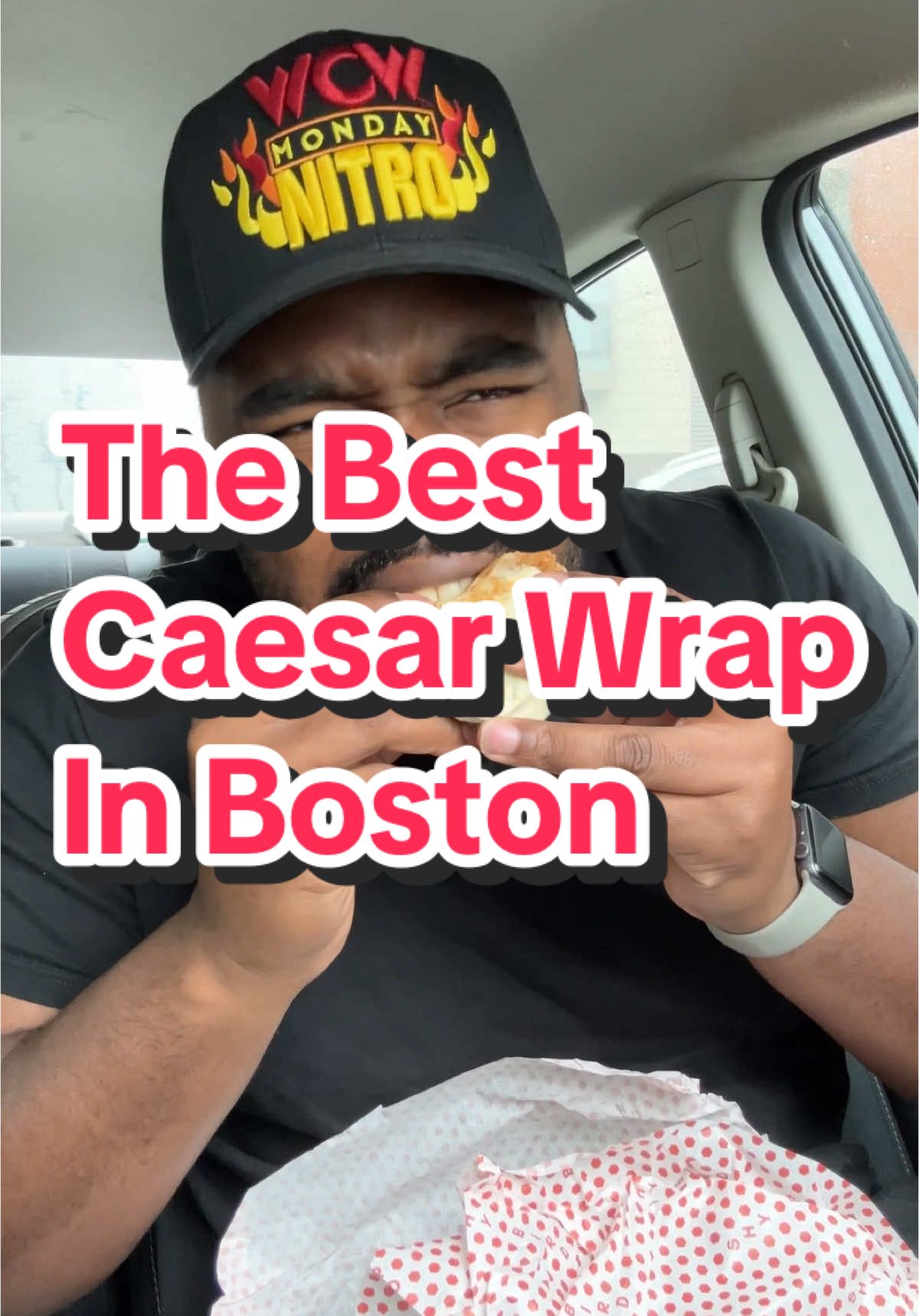 Grading the Calabrian Fried Chicken Caesar wrap from Shy Bird located in Kendall Square in Cambridge, MA. #boston #bostonfoodie #foodreview #food #bostonfoodies #cambridgema #chickencaesarwrap 