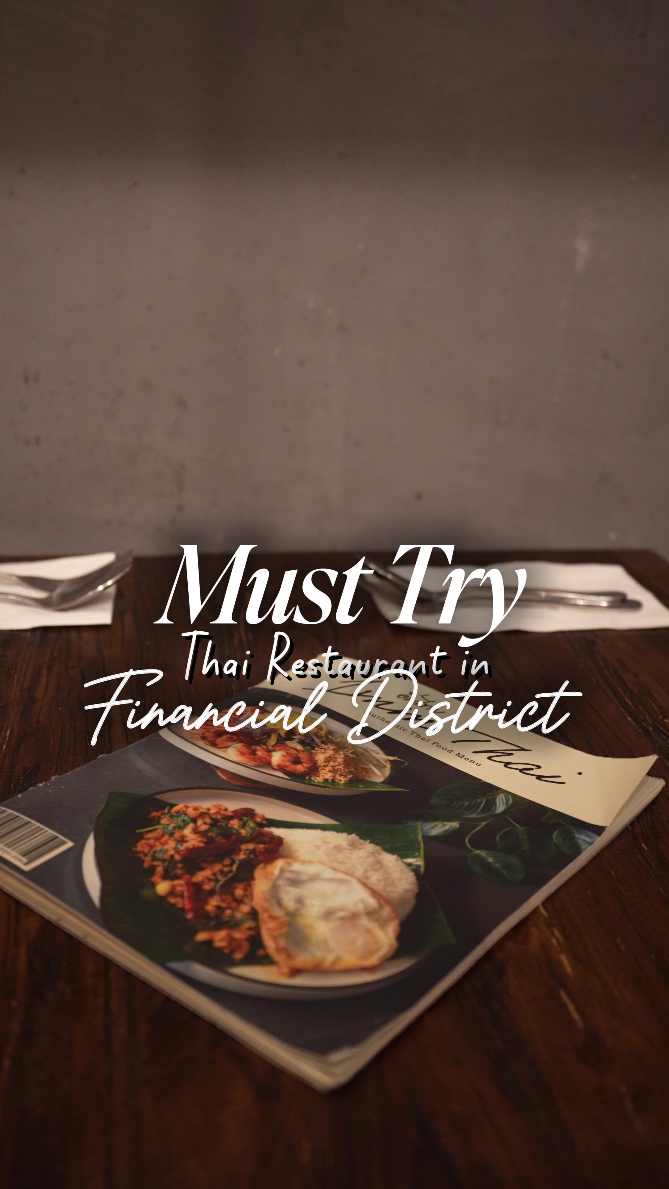 Thai comfort food in the heart of FiDi!
My husband and I found @Immthainyc on Nassau Street, and wow — this place brought us right back to Bangkok.
We ordered:
Pad Thai Glass Noodles with shrimp - sweet,
tangy, perfectly chewy.
Larb Gai - bright, spicy, super refreshing minced
chicken salad.
Tom Yum Seafood - a warm, sour & spicy hug with
squid, shrimp, mussels, and mushrooms.
Thai Ribs Red Curry - tender ribs in a creamy red
curry sauce that's impossible to resist.
Every bite was bursting with authentic Thai flavors. If you're ever in the Financial District, do yourself a favor and stop by Imm Thai. It's the perfect spot whether you're craving a taste of home or just looking to try something new.
Imm Thai NYC
80 Nassau St, New York, NY 
Follow me @Nycthaiguyfoodie for more hidden Thai gems across NYC.
#nyc #nycfoodie #คนไทยในอเมริกา #newyorkcity
#manhattan #foodie #nycthaiguyfoodie #thaifood #nycrestaurants #fidi #wallstreet #worldtradecenter #immthainyc #newyorker 
#sonycamera #djiosmo #dji #djiosmopocket3
#sonya7iv #sonya74 #padthai #tomyum #thaicurry #thaitea #viral #instagram #ilovenyc #financialdistrict #tiktok #viral #fyp #forupage #foruoupage #foryoupage #foryou #fypシ 