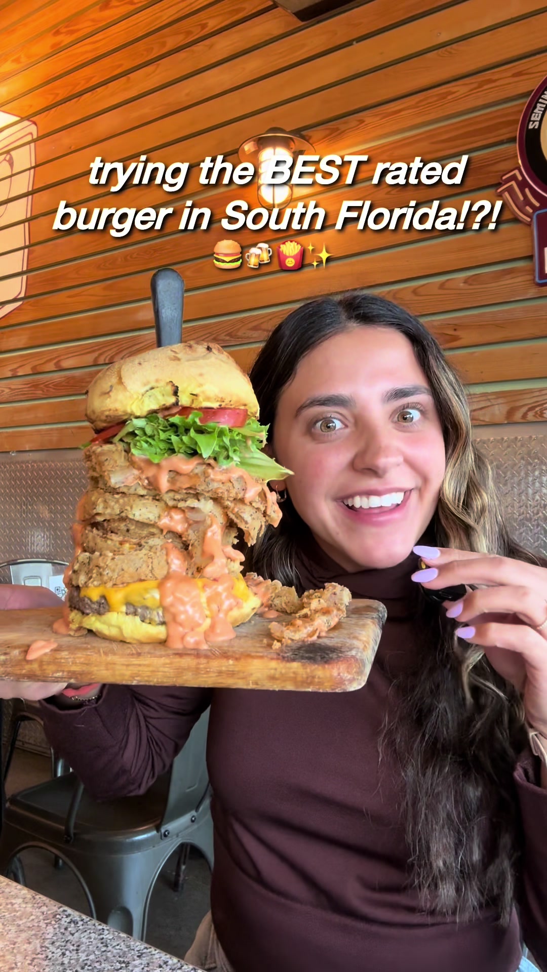 TRYING THE BEST RATED BURGER IN SOUTH FLORIDA!?!?🍔💗 @tuckerdukesdfb 

Idk how I even took a bite out of the massive Tucker burger🤣 I’m also still dreaming of that Love Doctor smash burger🤤

📍Tucker Ducks Lunchbox
1101 S Powerline Rd
Deerfield Beach, FL  33442

#bestburgers #southflorida #smashburgers #bestburgerintown #foodie