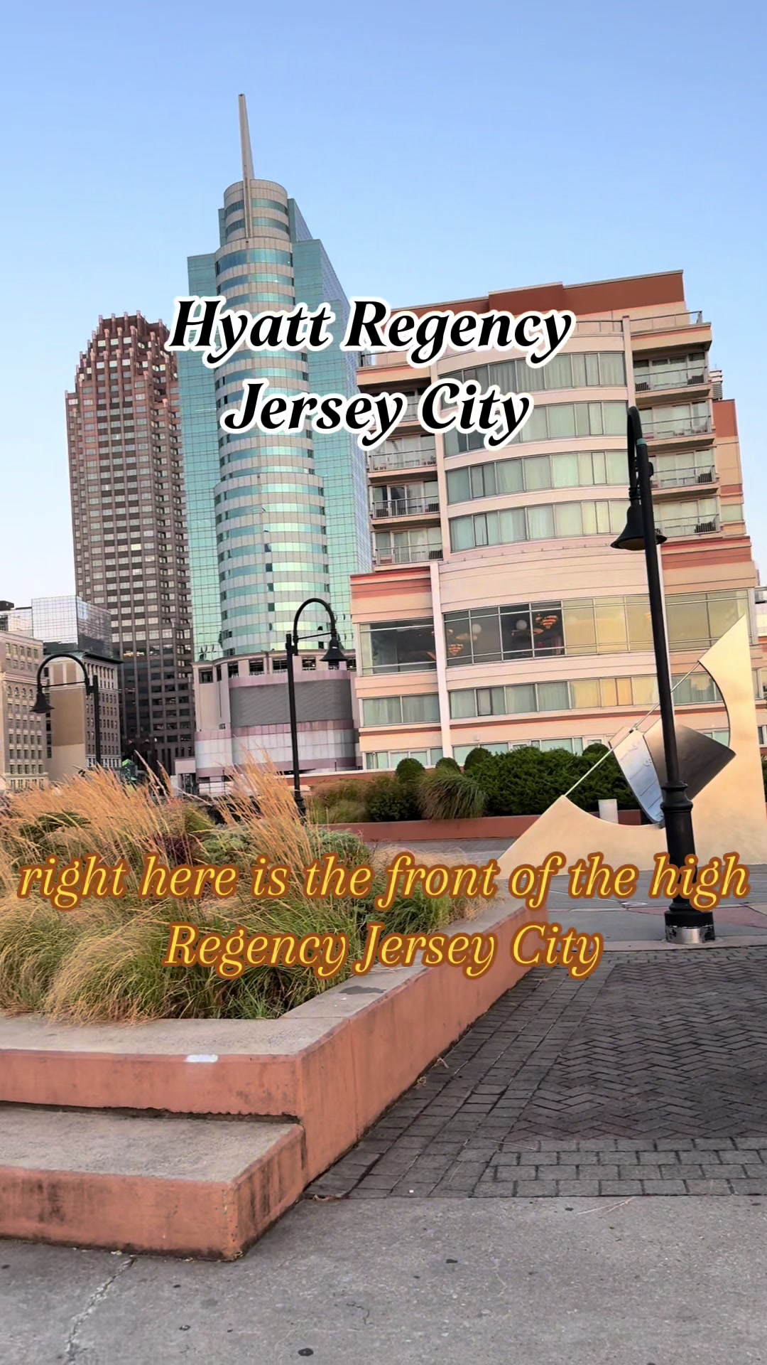 “NYC views, Jersey City vibes 🌇 Just steps from Manhattan but so much calmer. Hyatt Regency Jersey City + Exchange Place is a must-visit!  #NYCViews #JerseyCity  #Tiktokgo #ExchangePlace  #TravelTok              