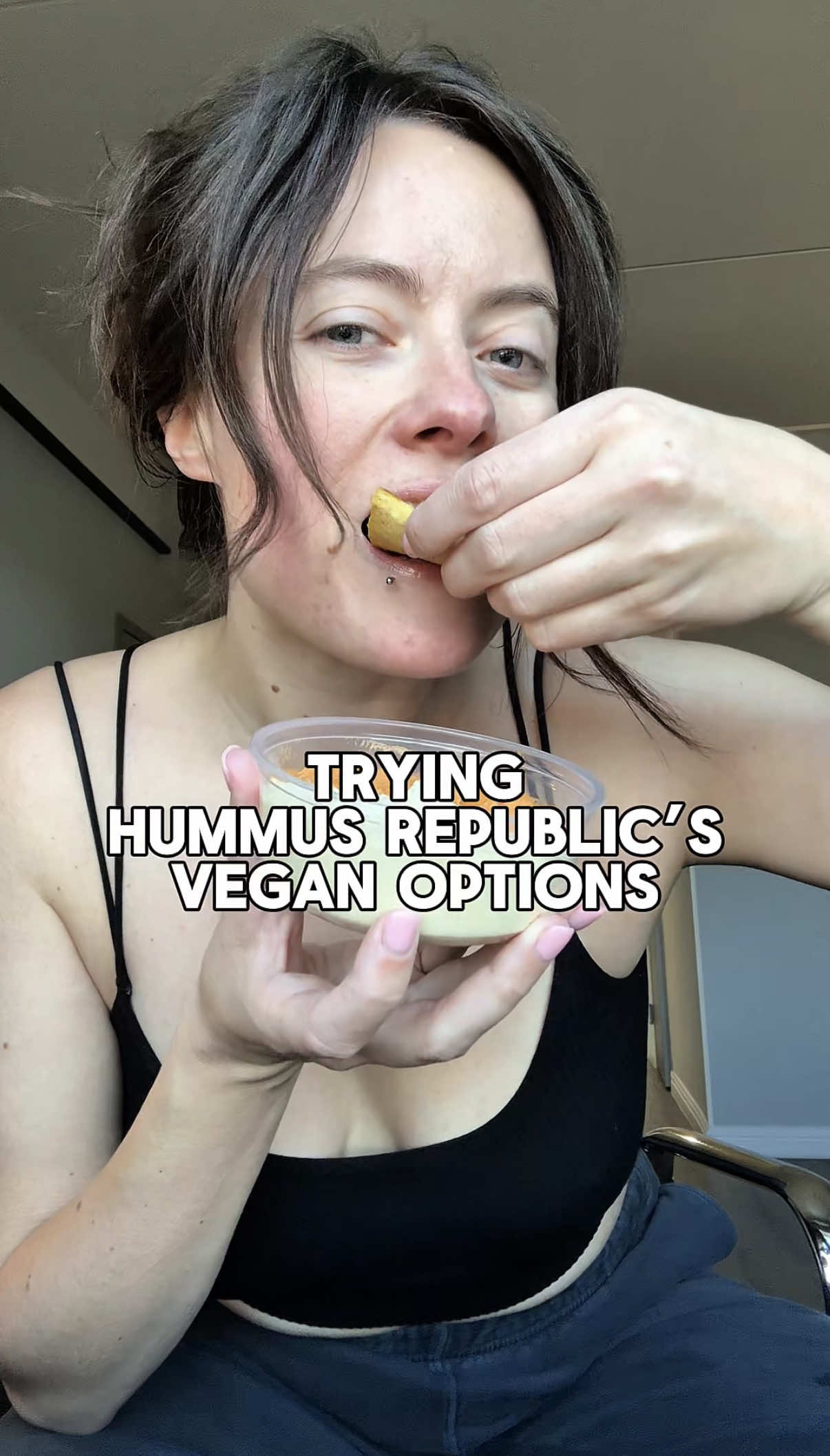 Stopped by Hummus Republic where their mission is to provide flavorful, convenient, and primarily plant based meals. #hummus #falafel #shawarma #halohalo #foodvlog