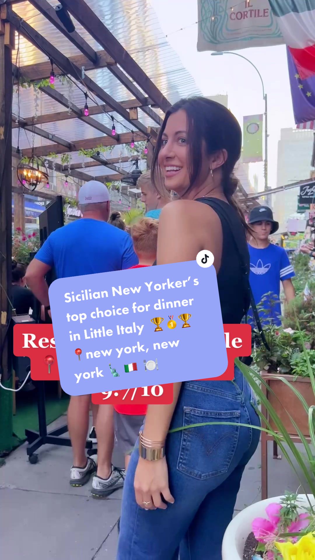 Top choice for dinner & dessert in Little Italy 🇮🇹🗽 #LittleItaly #Italy #Russ #Sicilian #sicilianamerican #IlCortile #eggplantparm #nycfood #nycthingstodo #newyorkfood #newyorkrestaurant #italian #napoli #sicily #italianamerican #mulberry #food #nyceats