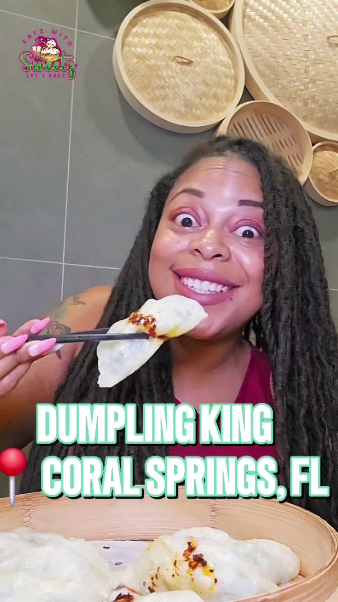@Dumpling King 📍Coral Springs, FL 
absolutely delicious 😋 
#DumplingKing #CoralSprings #NewLocation #Dumplings #Soup #Boba #Foodie #Broward 