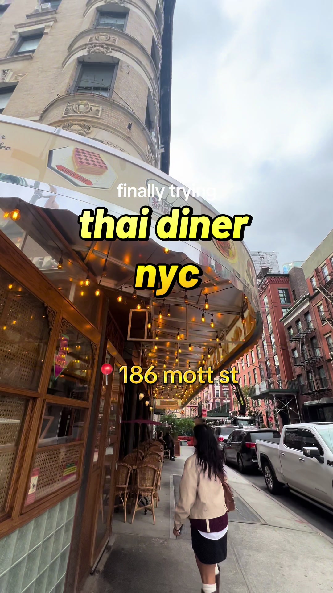 #thaidiner cannot be missed 🌟🫶🏼 #newyork #nyc #foodie 