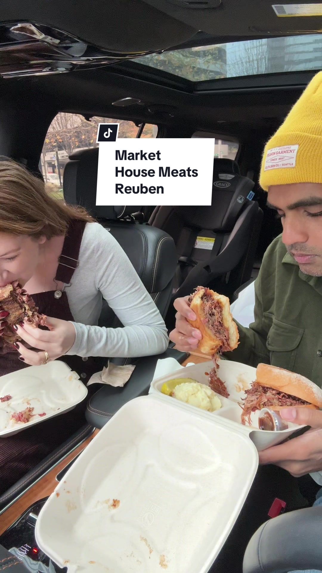 Market House Meats in Seattle- Honestly one of the best Reuben sandwiches I’ve had #fyp #food 