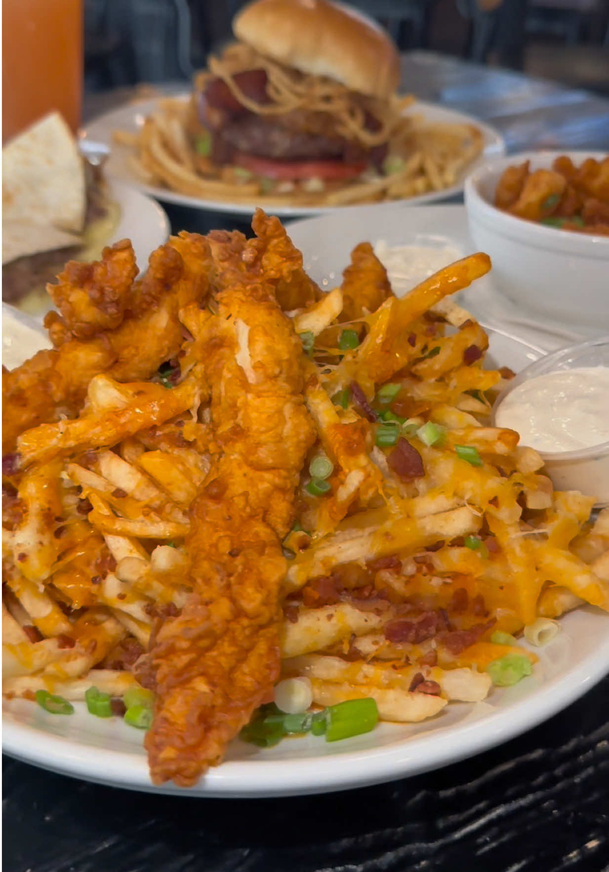 It’s FRI-YAY 🍟 and the perfect play for tonight's date night is right here at Legends!
Our Loaded Fries are perfect for sharing. Whether you’re celebrating Valentine’s Day with your #1 draft pick or hanging with your team, this plate scores big every time.
🍻Pro tip: Add Wingers on top for $5 and pair with a cold beer (like our Legendary Monk) for the ultimate experience!
