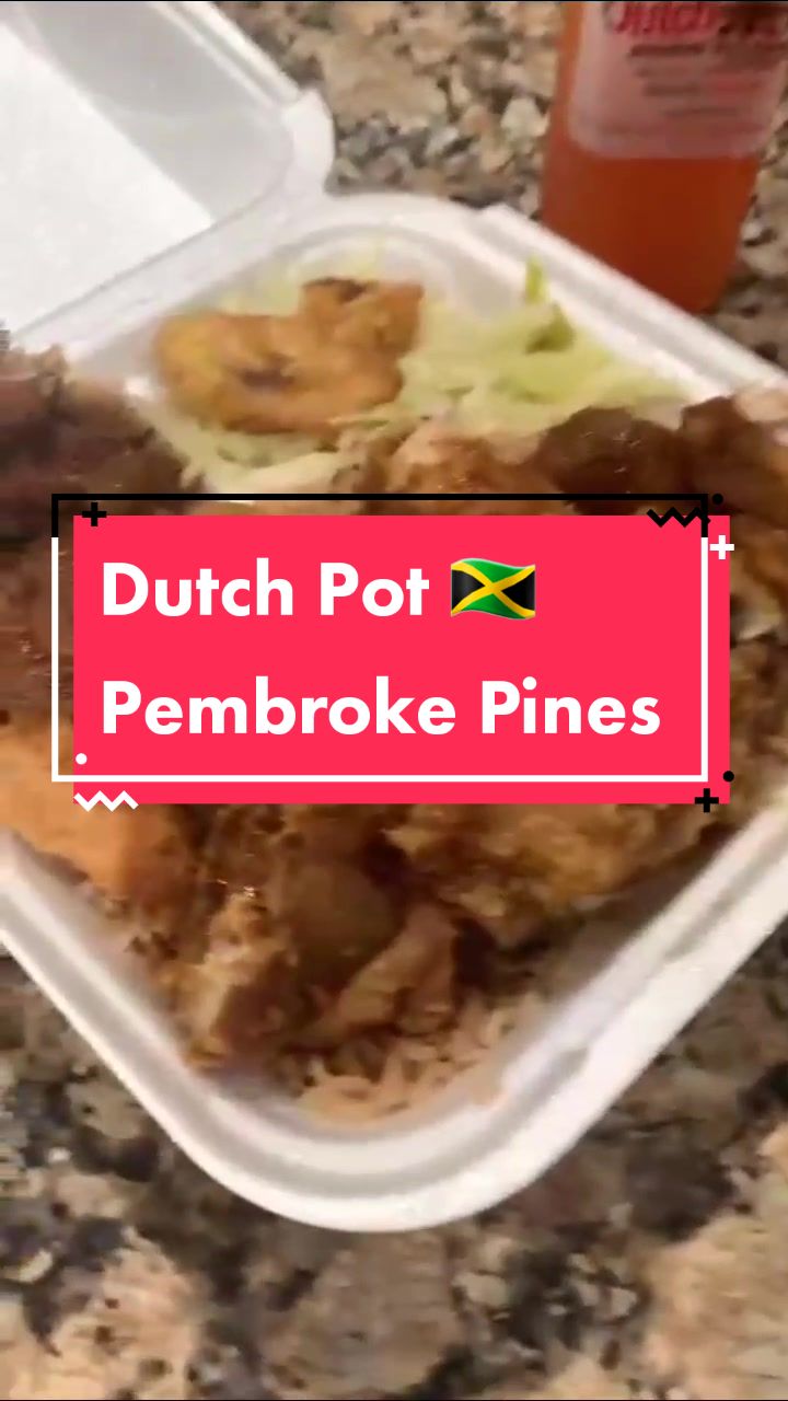 Dutch Pot Jamaican Restaurant in #PembrokePines , #FL ! #DutchPot #JamaicanFood #SoFloFood #SoFloFoodie #Broward #Miami #BrowardTikTok #MiamiTikTok