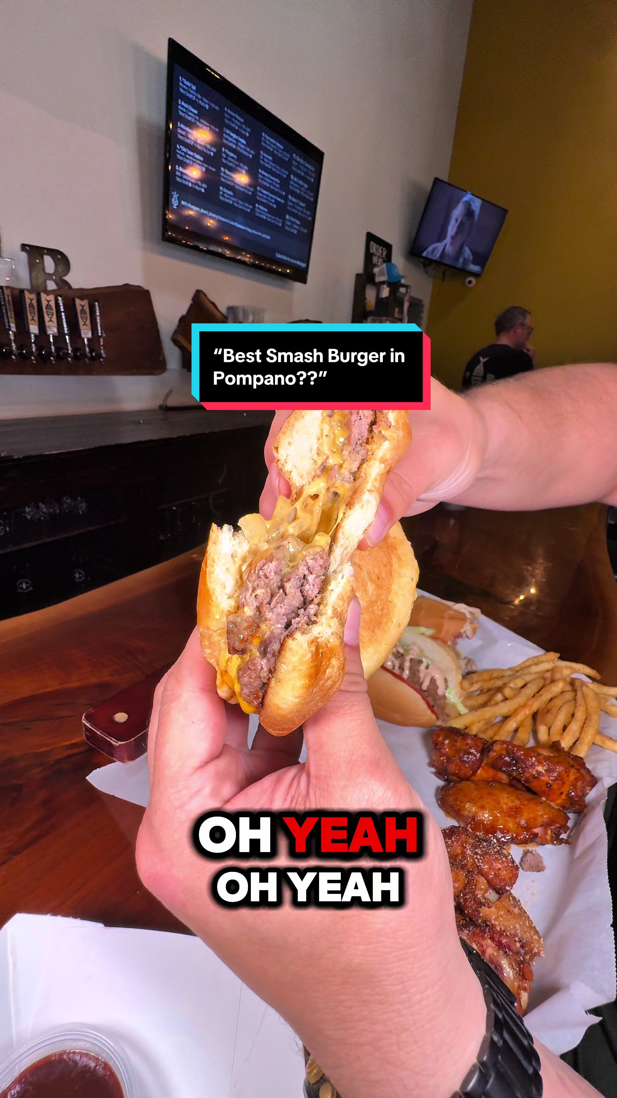 The Munchies Report in Pompano is throwin’ down burgers that will MELT in your mouth 🤯🍔
Tag your burger squad 🍟
📍Pompano Beach, FL @PompanoBeachBrewingCompany @TheMunchiesReport 
🎥 @JoshEatsFL #fyp #southfloridaeats #pompanobeach #smashburger #floridafoodie #munchiesreport #browardfoodtruck #joshEatsFL #viralburger #foodreview #smashburger #choppedcheese #wings #oooyeacertified 