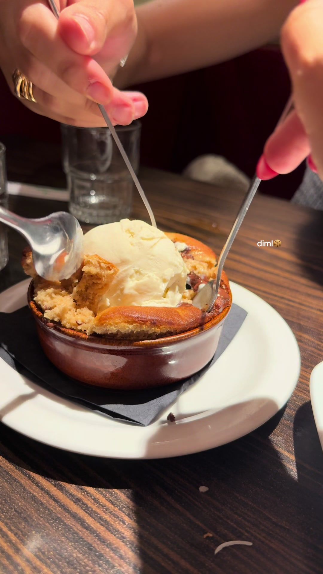 not joking - go try the cookie dough dessert from OKA sushi in soho. She was life changing #diml #foryoupage #okasushi #sushitiktok #jenkimatcha #london #soho 