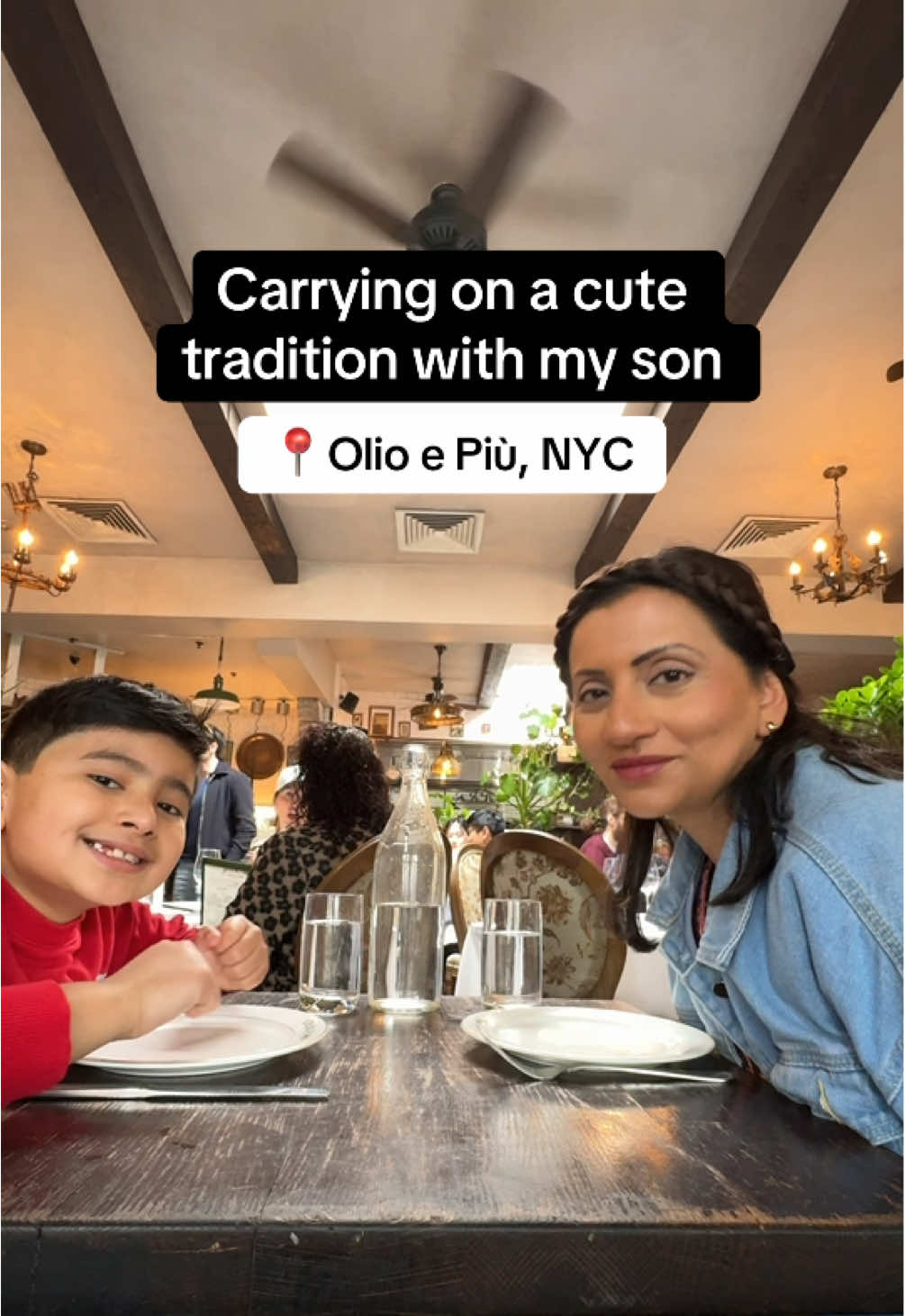 One on one time is so important for little ones! We went to @Olio e più in Greenwich Village NYC for a mommy son date #olioepiu #nycitalianfood #westvillagenyc #bestnycrestaurants #mommysondate #momlifeisthebest 