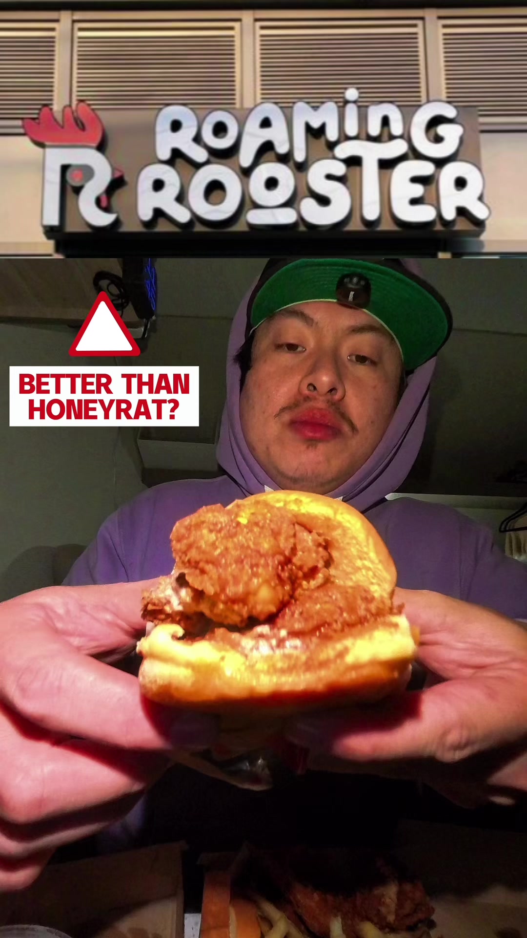 💬✅ REPLYING THE HYPE: “ROAMING ROOSTER 10/10”

DAY 200 OF HYPE FOOD EVERYDAY 

📍ROAMING ROOSTER

Address: 1301 U St NW, Washington, DC 20009
@Roaming Rooster 

#foodcritic #FOODREVIEW #FOODIE #mukbang #EVERYDAY    