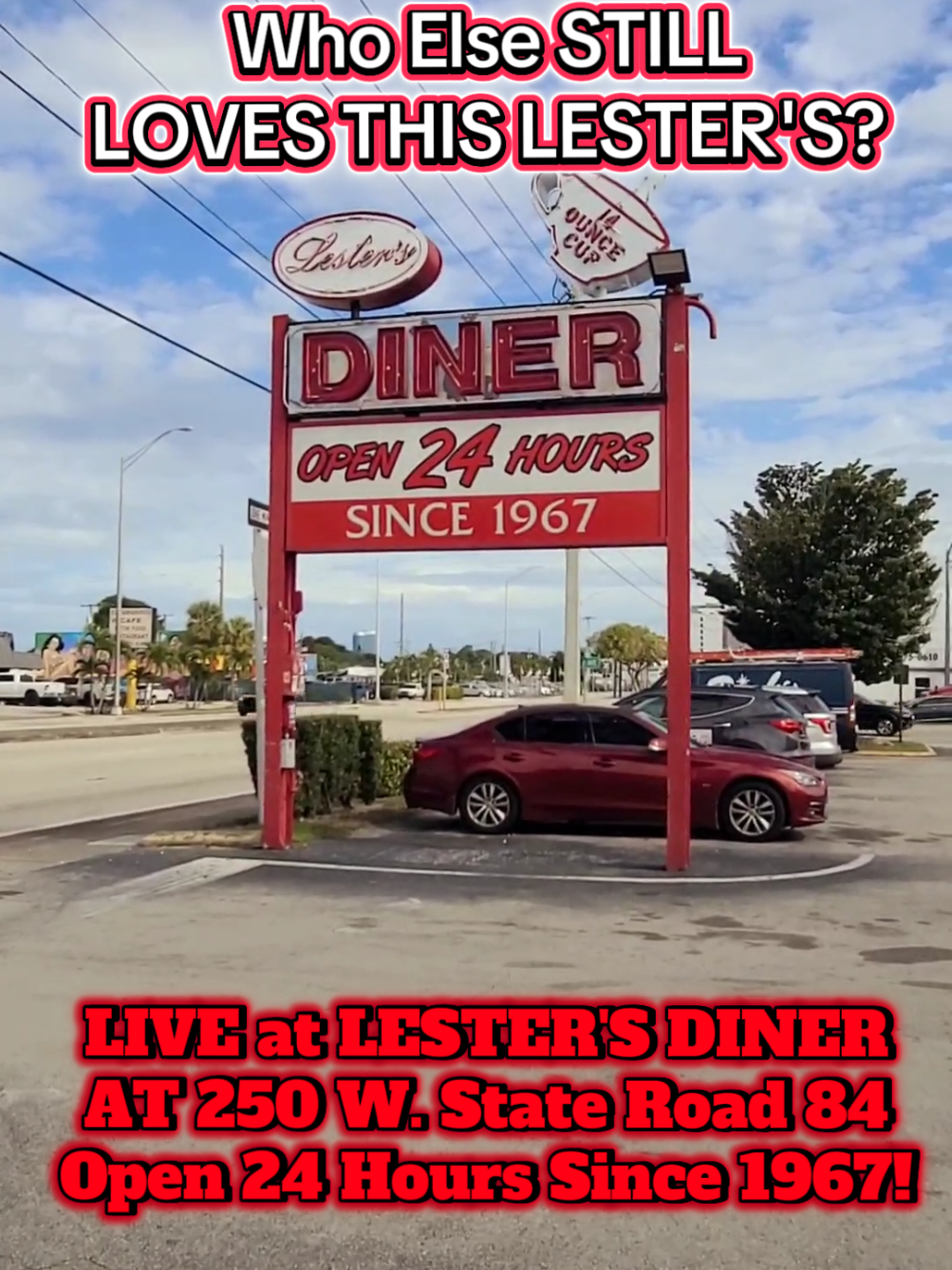 Lester’s Dinner is one of the oldest diners in beautiful Fort Lauderdale. Highly recommended!