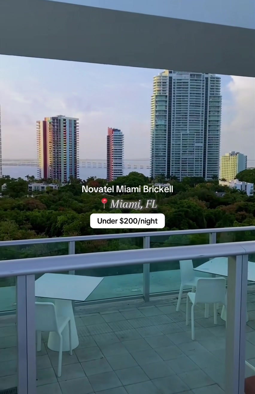 ✨ Checking into style + comfort in the heart of Miami! ✨
📍 Novotel Miami Brickell is the perfect blend of modern vibes, chic design, and a prime location in the Brickell area. Whether you’re here for business or leisure, this spot has everything you need to make your stay unforgettable. 🏙️🌴
💎 Amenities you’ll love:
🌐 High-Speed Internet
🏊♀️ Rooftop Pool
💪 Fitness Center
🍴 On-Site Restaurant
🛎️ Concierge Services
📊 Meeting + Conference Facilities
🧺 Dry Cleaning & Room Service
If you’re looking for a stylish Miami getaway, Novotel Miami Brickell is calling your name! 💫✨
#tiktokgostay #tiktokgo #tiktokcreator #MiamiHotels #BrickellVibes #LuxuryStay #MiamiGetaway #SlaycationSpots #TravelInStyle #miami #traveltiktok #travelvlogger #fyp #bucketlisttravel