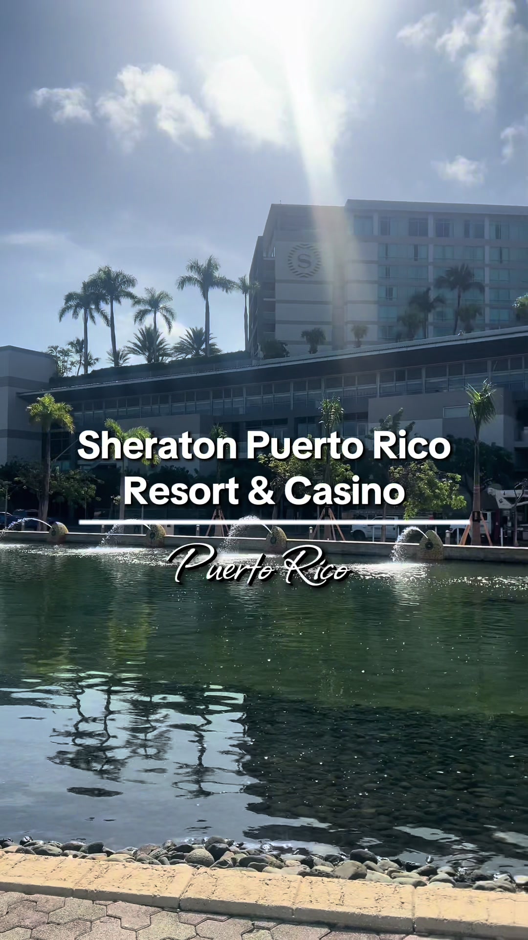 Sheraton Puerto Rico is the perfect location they offer a free shuttle to Old San Juan that runs from 9am to 5:30pm! Casino on site as well room service 24 hours .. Infinity pool ❤️💧… #fyp #SanJuan #puertorico #history #infinitypool 