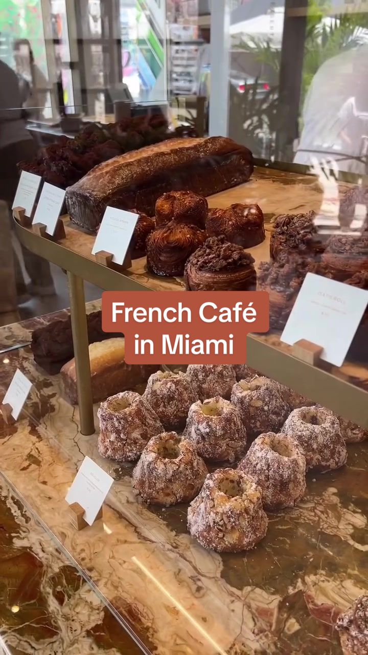 A little bit of Paris in Miami. Patisserie by @Yann Couvreur 🇫🇷

#yanncouvreur #miamirestaurants #miamifoodie #foodtok #miamifood #foodlovers #miamieats #frenchcafe 