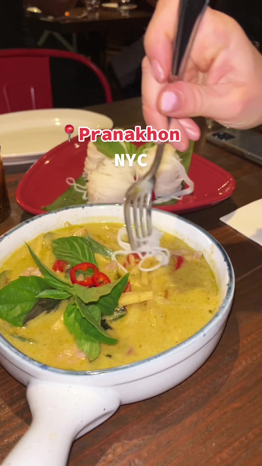 Sign me up #thainyc #newyorkthai #thaifood #pranakhonnyc #pranakhon #thaidinernyc #thaidiner #thai #nycfoodie #newyorkfoodie 