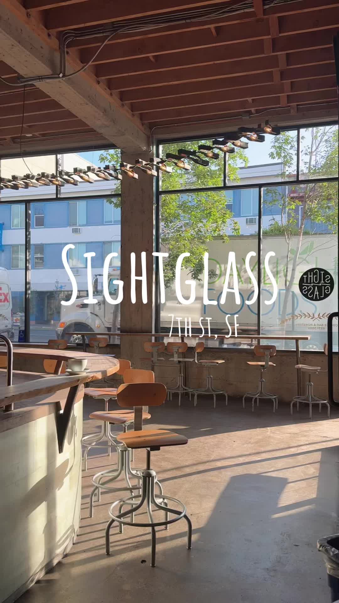 Went to Sightglass Coffee last time I was in SF ☕️