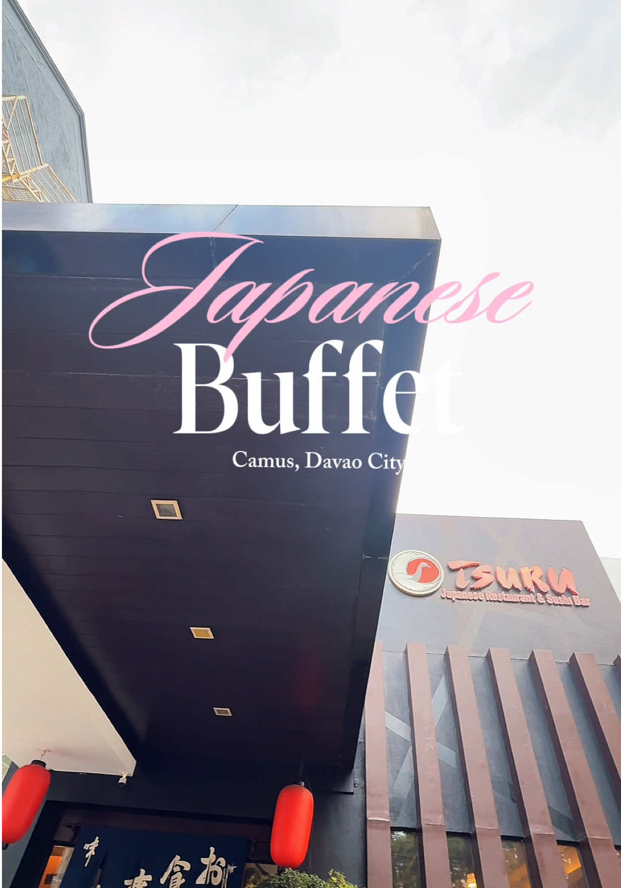 Another mini vlog of where to eat in Davao City.... 👀🍣🍽️

We were craving for japanese food and the answer is..... Tsuru! 🥢 If you are craving for japanese food, very sulit na here. 🍤 Sa 1,095 mo sobrang busog at dami mo nang pwede makain. 😅💖 ✨#japanesefood #wheretoeat #davaocity #buffet #sushi 