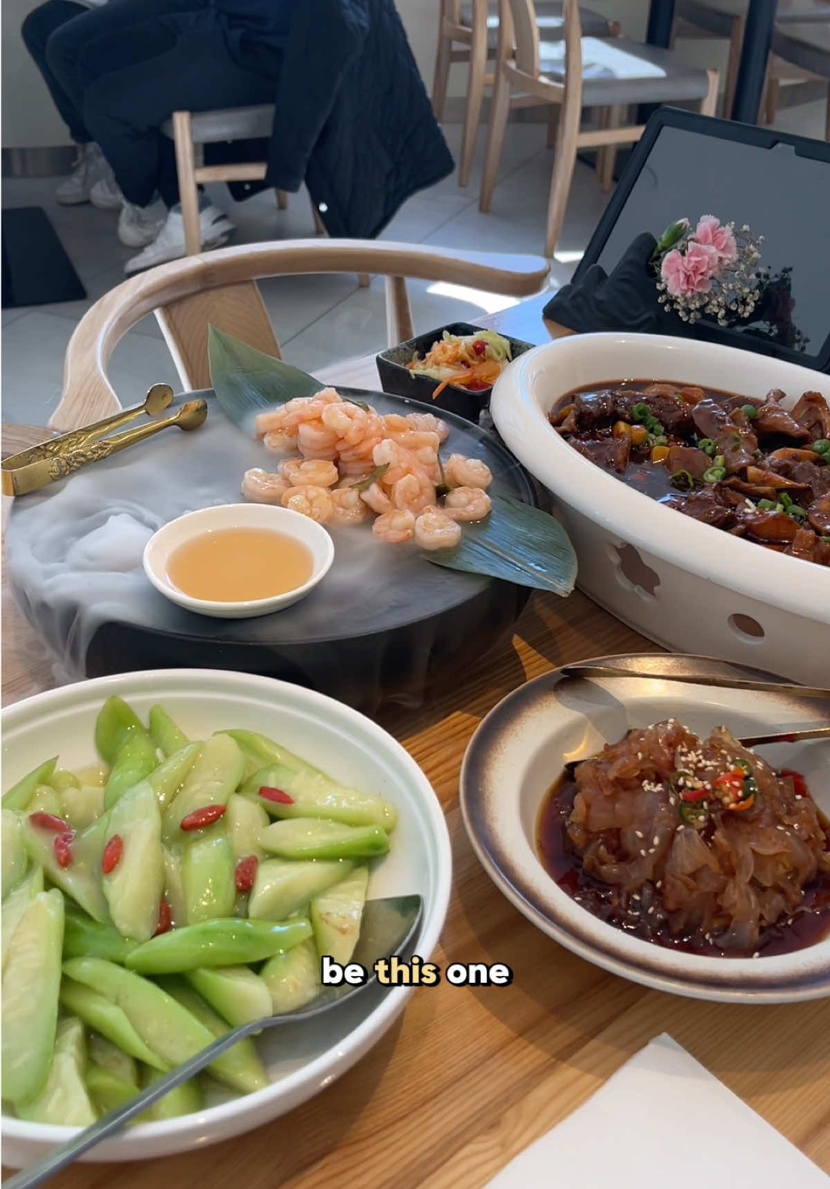 if you only take one rec from me this year… let it be this one

we’ve been consistent diners (and take-out orderers) from jiang nan for i don’t know how many years now. they’ve also been michelin recommended for the past three years for good reason! we haven’t had a single bad dish there and this is probably where i order from the most when i want some comfort food.

what we ordered:
✰ pork & crab soup dumplings
✰ braised beef flank with potato
✰ stir-fried loofah
✰ sauteed shrimp with dragon well tea
✰ jelly fish in vinegar sauce
✰ mango smoothie with milk foam

and if you need any other recs, these are some of my fav dishes i constantly reorder: winter melon & ribs soup, pork belly bamboo shoot soup, sautéed tofu with crab meat, steam shrimp with vermicelli, shredded cabbage, stir-fried string beans, and pea shoots (clearly there are a lot of favs here)

—
#nycfoodie #nycfood #chinesefood  #favoritespot #michelin #musttry