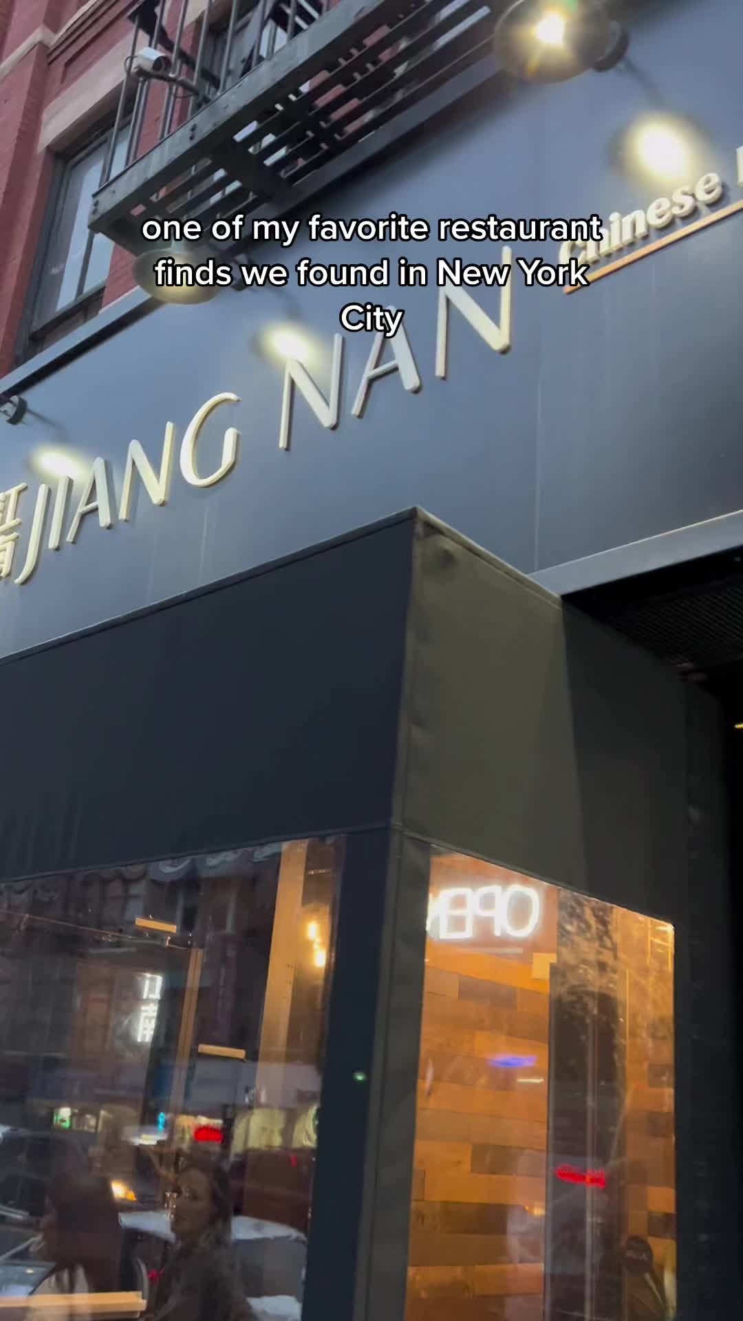 Such a good NYC restaurant find! Jiang Nan on bowery ✨✨ #nycrestaurants2023 #newyorkchinesefood #girlstrip #wheretoeatnewyork 