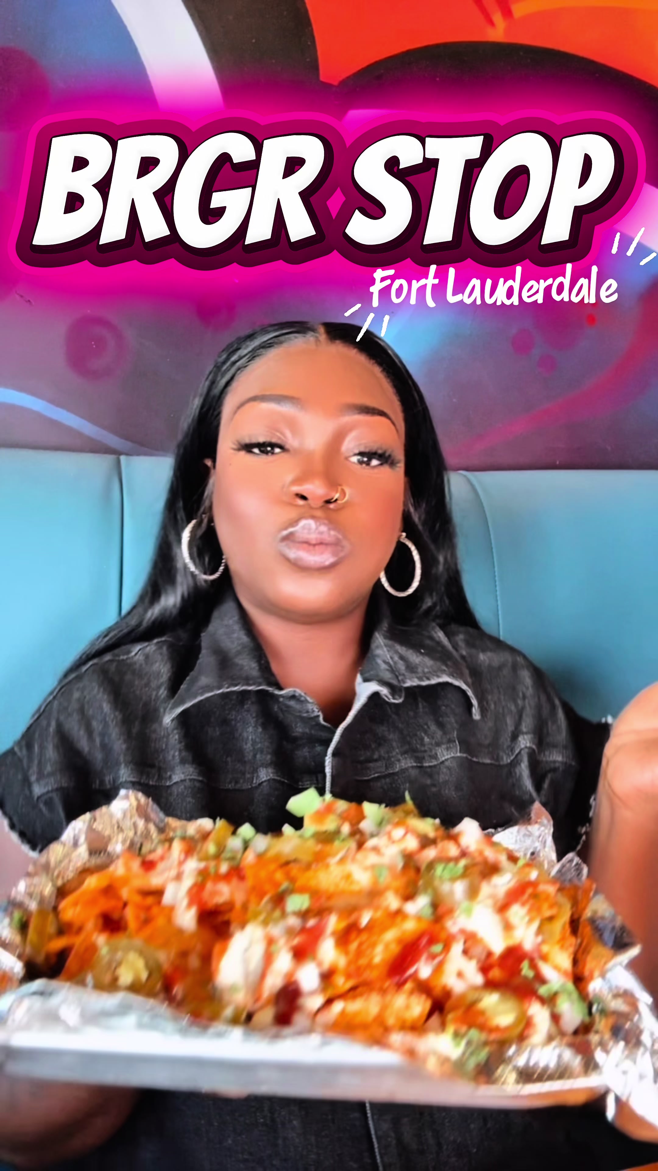 Found some
Burgers
@BRGRStop 
What I ordered:
Mama Bs & 441 Boq Doritos Chicken Nachos
The Bacon Smash Burger
Vampire Slayer Burget
The Lemon Pepper Hot Honey Chicken Cheesesteak
Cinnamon Toast Crunch milkshake
Cannoli Milkshake
LOCATIONS IN BROWARD
4301 Coconut Creek Pkwy Coconut Creek, FL
Y 1930 E Sunrise Blvd Fort Lauderdale, FL
#browardfoodies #soflofoodie #fortlauderdalerestaurant #burgers #smashburgers      