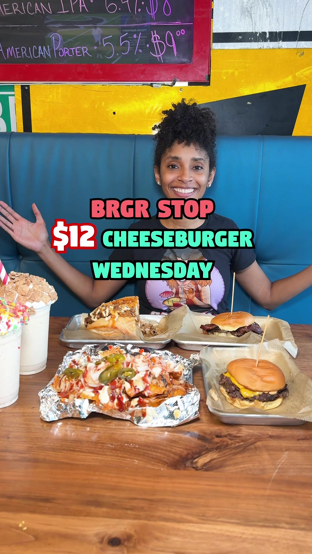 What I tried at BRGR STOP:
🥨 Big A$$ Pretzel — 24 oz soft pretzel with beer cheese & mustard
🌮 Doritos Chicken Nachos — smoky BBQ chicken + gooey cheese
🥪 The Wingman Sammie — buffalo chicken cheesesteak with flavor stacked high
🥪 Which Came First Sammie — fried chicken in Mike’s Hot Honey with bacon, egg & pimento cheese
🥓 Triple Bacon Smash BRGR — smoky, cheesy, crispy smash perfection
🥃 Bourbon Cowboy — bourbon glaze + onion straws
🥤 Salted Caramel Pretzel & Cookie Monster Shakes — fun, over-the-top, nostalgic

🏈 NFL game days = 2-for-1 craft draft beers + gameday app specials

🍔 All craft burgers can be ordered smash-style 🔥

📍 Locations: Coconut Creek & Fort Lauderdale 

@BRGRStop

⸻
#BRGRSTOP #CoconutCreekEats #FortLauderdaleEats #southfloridafoodies #marcshungry 