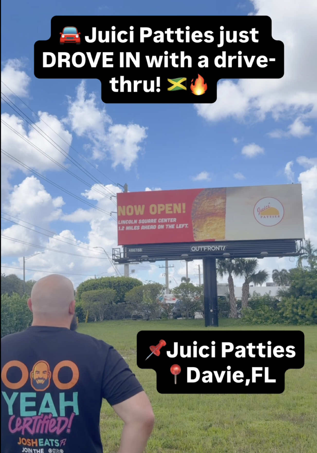 This isn’t just patties—it’s a MOVEMENT! Juici Patties opened their first drive-thru in Davie and it’s about to change the South Florida food game forever 🍴🔥 Who’s hungry?! @Juici Patties US Music by:@ZP3 
