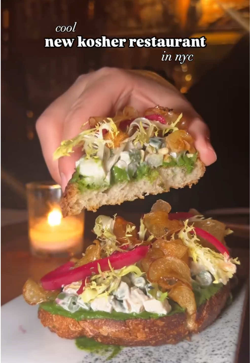 Coolest new vegan & kosher restaurant in NYC #AvantGarden #KosherRestaurant #KosherNYC #KosherManhattan