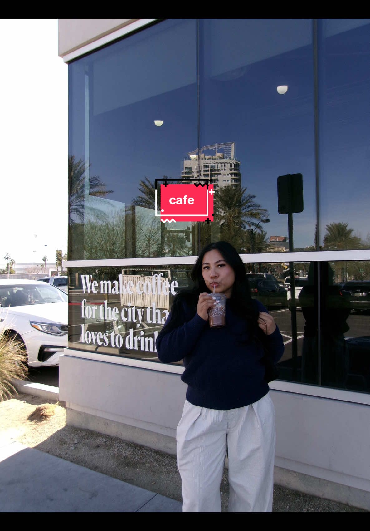 date idea: exploring cafes together! 

📍@Bungalow Coffee Co 

we got two drinks from their holiday menu — the smores latte and vanilla cardamom latte! we also got their protein breakfast and english muffin breakfast sandwich 𐔌՞. .՞𐦯

#veganfood #vegantiktok #vegaslocal #vegascoffee #dateideas 