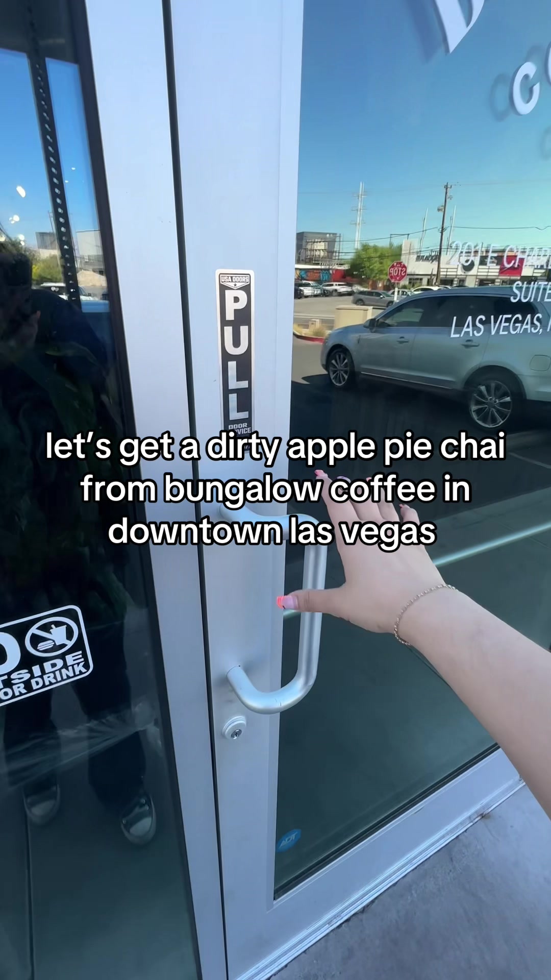 Hey guys! I’m always on the hunt for the coziest cafes in Vegas, and bungalow has to be one of my favorite coffee shops out here! 

Both their food and their drinks are always made with love. They have excellent customer service and the space is decorated with so much plant life! 

I love the variety of seating options from booths, tables, high top, at the bar, etc. 

I love their apple pie chai, and this time I made it dirty! I also love their avocado toast, and salads! 

Follow for more about coffee spots as a marketing girl in Las Vegas!