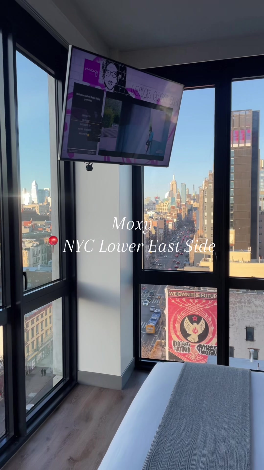 One of my favorite hotels in New York located in the Lower East Side. Fresh, modern, and eclectic    vibes. @Moxy Hotels 