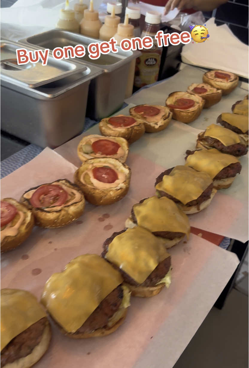 22nd may buy one get one free🥳🥳🥳#koburgers#special @Nuri Sushi 