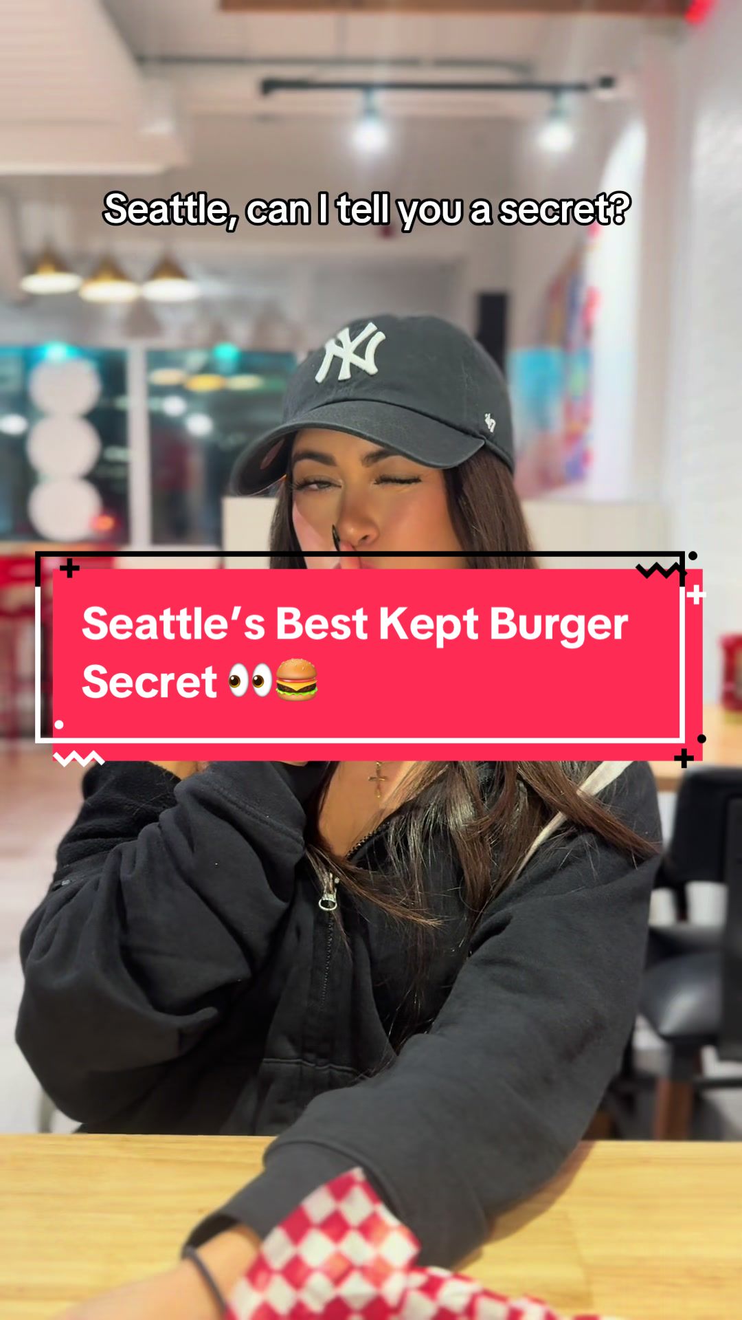 @Secret Burger Kitchen got me whipping out my tums cause this challenge aint for the weak 🥵 #seattle #seattletiktok #washington #seattlecontentcreator #creatorsearchinsights #burger #subtleforshadowing 