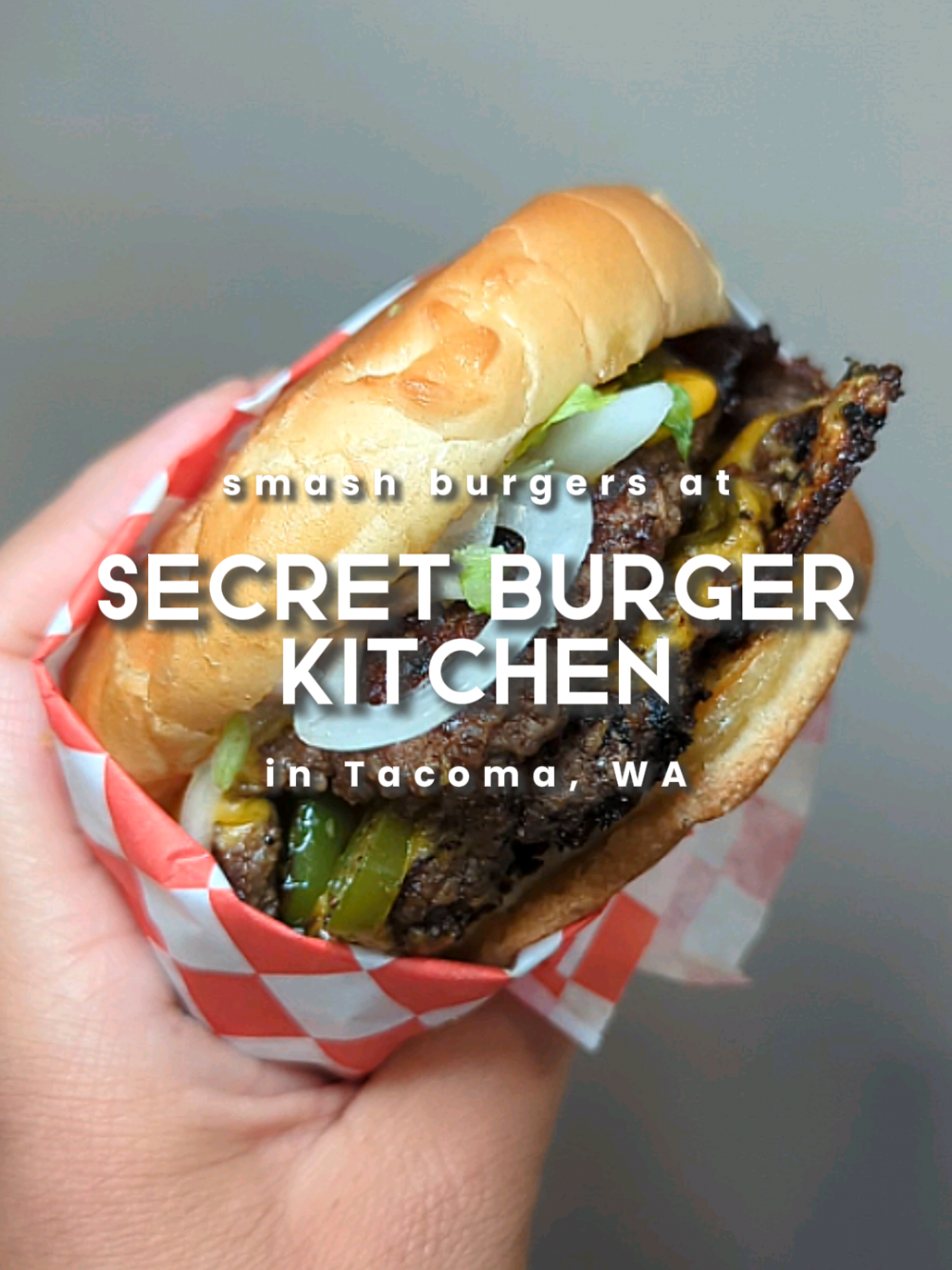 Smash burgers at @Secret Burger Kitchen in Tacoma.

They also have chicken burgers, burger bowls, shakes and plant-based items.

They just opened a new location in Capitol Hill and will open a third one in the University District in September, so stay tuned.

Go check them out and follow for more South Sound food!

📍 8402 S Hosmer St, Tacoma, WA (inside Holiday Inn)
🌐 secretburgerkitchen.com

Thank you Secret Burger Kitchen for hosting us. 

🍔
#flawvorful_eatout #burgers #tacoma #tacomafood #tacomafoodie #smashburger #restaurant #southsound #seattle #seattlefood #seattlefoodie 