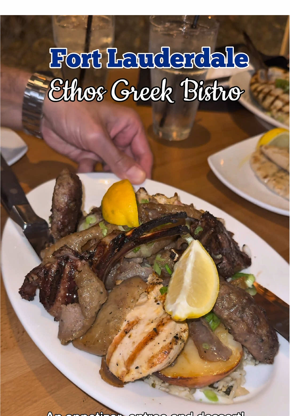 Fort Lauderdale- Ethos Greek Bistro 🧆 🥙 🍽️ @ethos Greek Bistro 

📍 1465 SE 17th St
Fort Lauderdale, FL  33316

What I Had: 
🍽️ Dine out for $45 per person 
🍽️ Taste of Ethos for $39 per person 

Follow @Ms.SoFlo for more!

#fortlauderdale #ethosgreekbistro #mssoflo #browardcounty #fortlauderdale       