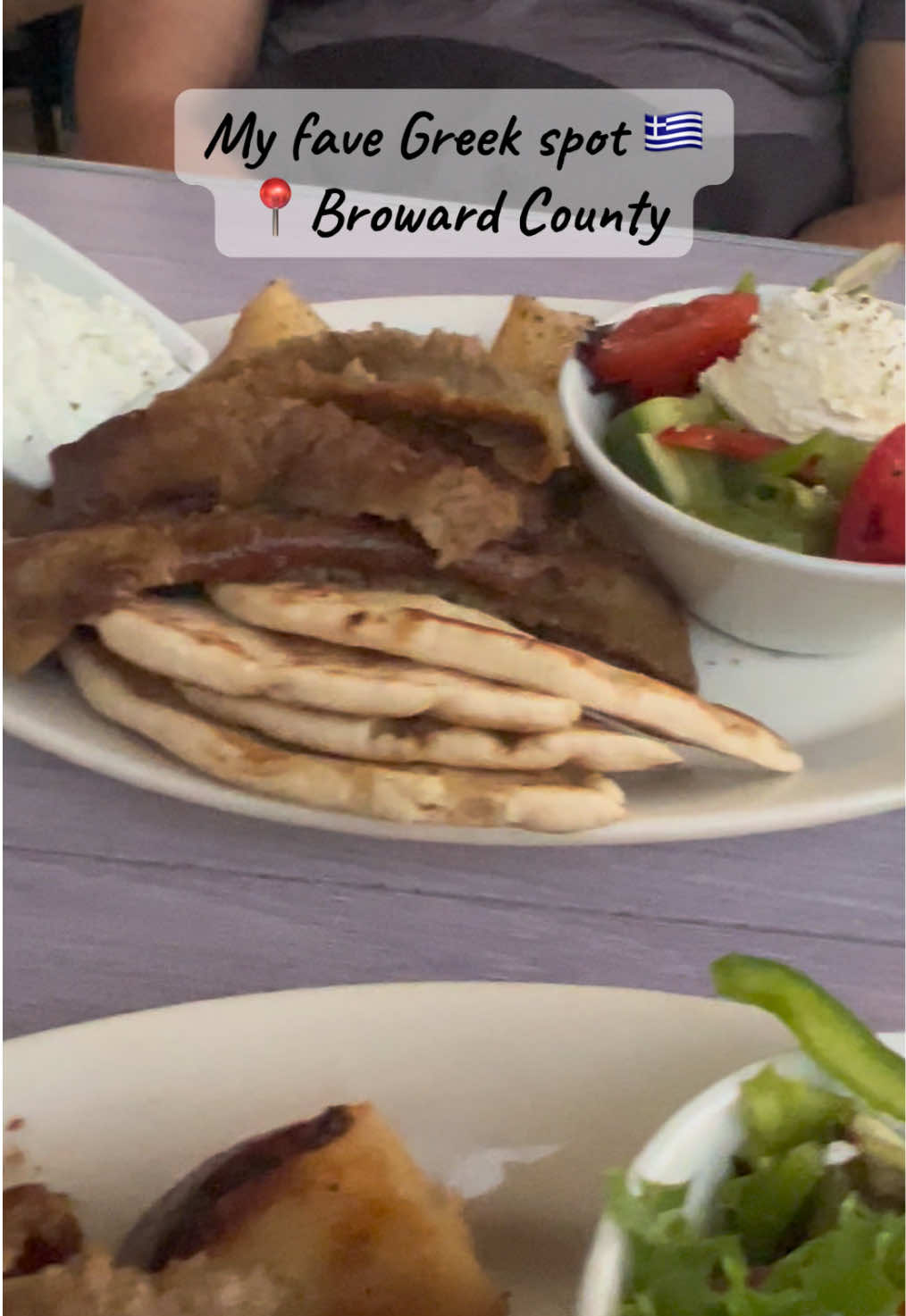 They never disappoint 
@ethos Greek Bistro 
#greek #food #broward #southflorida #restaurant 