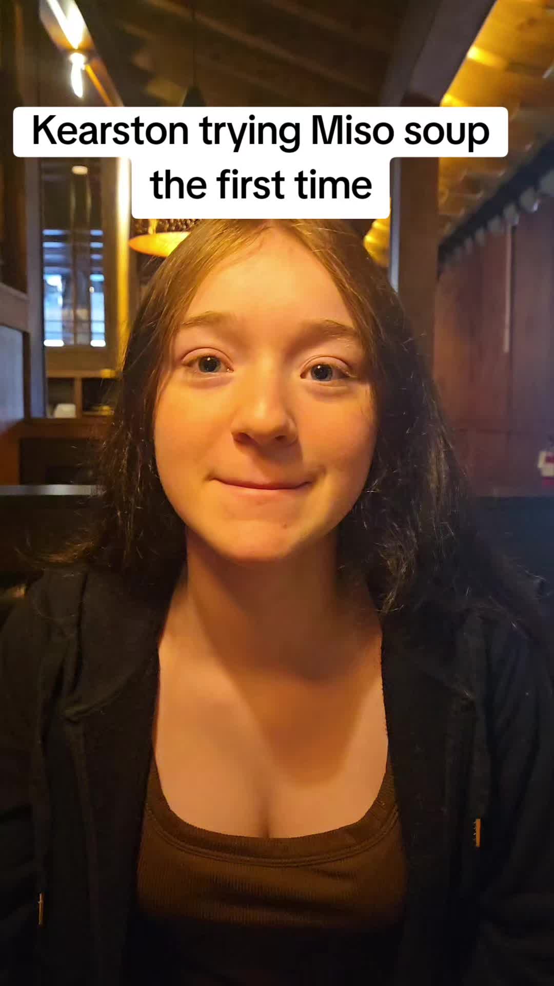 Jay's restraunt Goldsboro NC miso soup for the first time